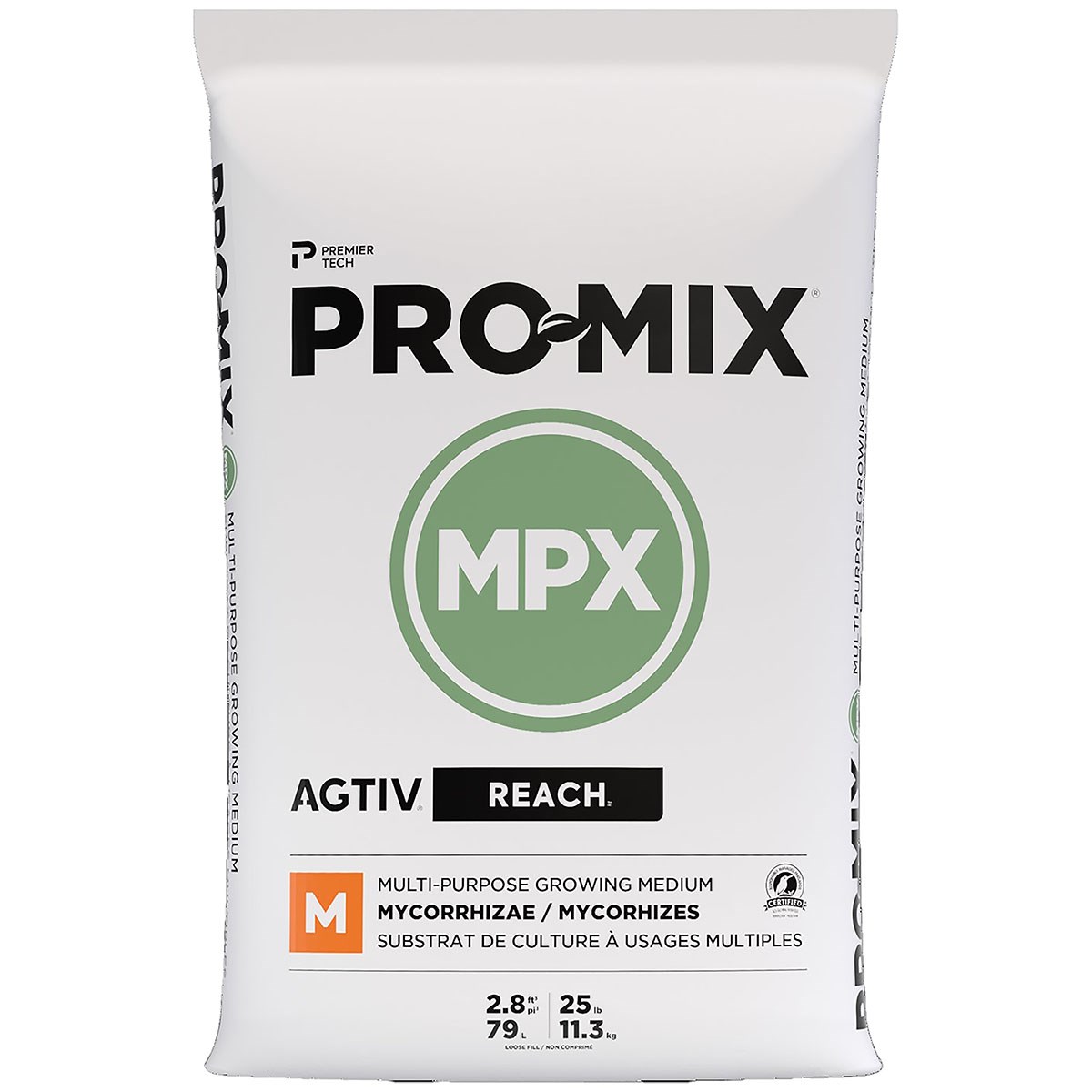 Premier Pro-Mix MPX AGTIV REACH (MYCO) 2.8cf