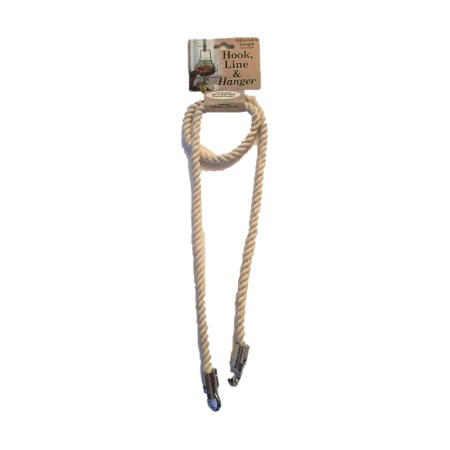 Primitive 1/2" Cotton Drop Hanger 4' Adjustable — priced per each; minimum 12; multiples of 12