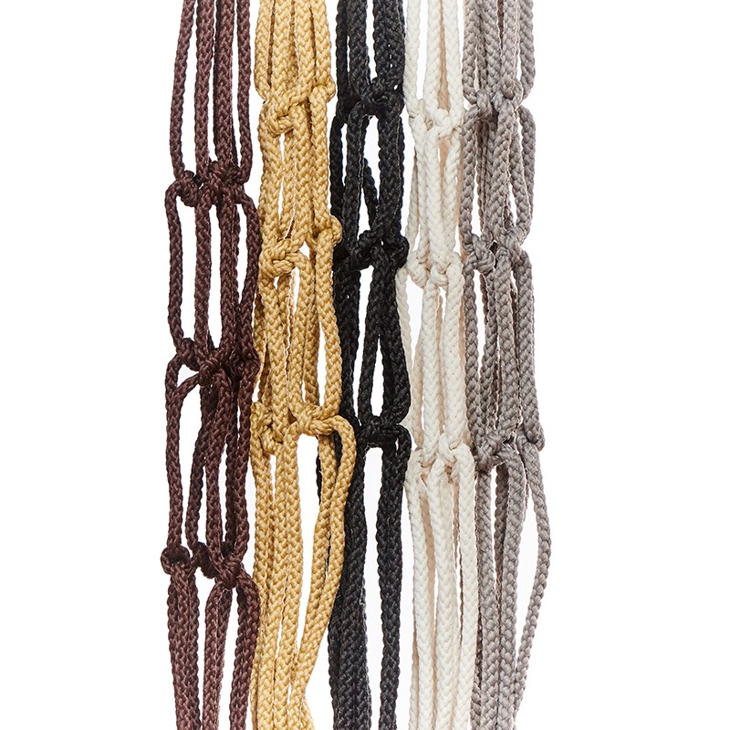 Primitive 30" Neutral Macrame Assortment — priced per each; minimum 20; multiples of 20