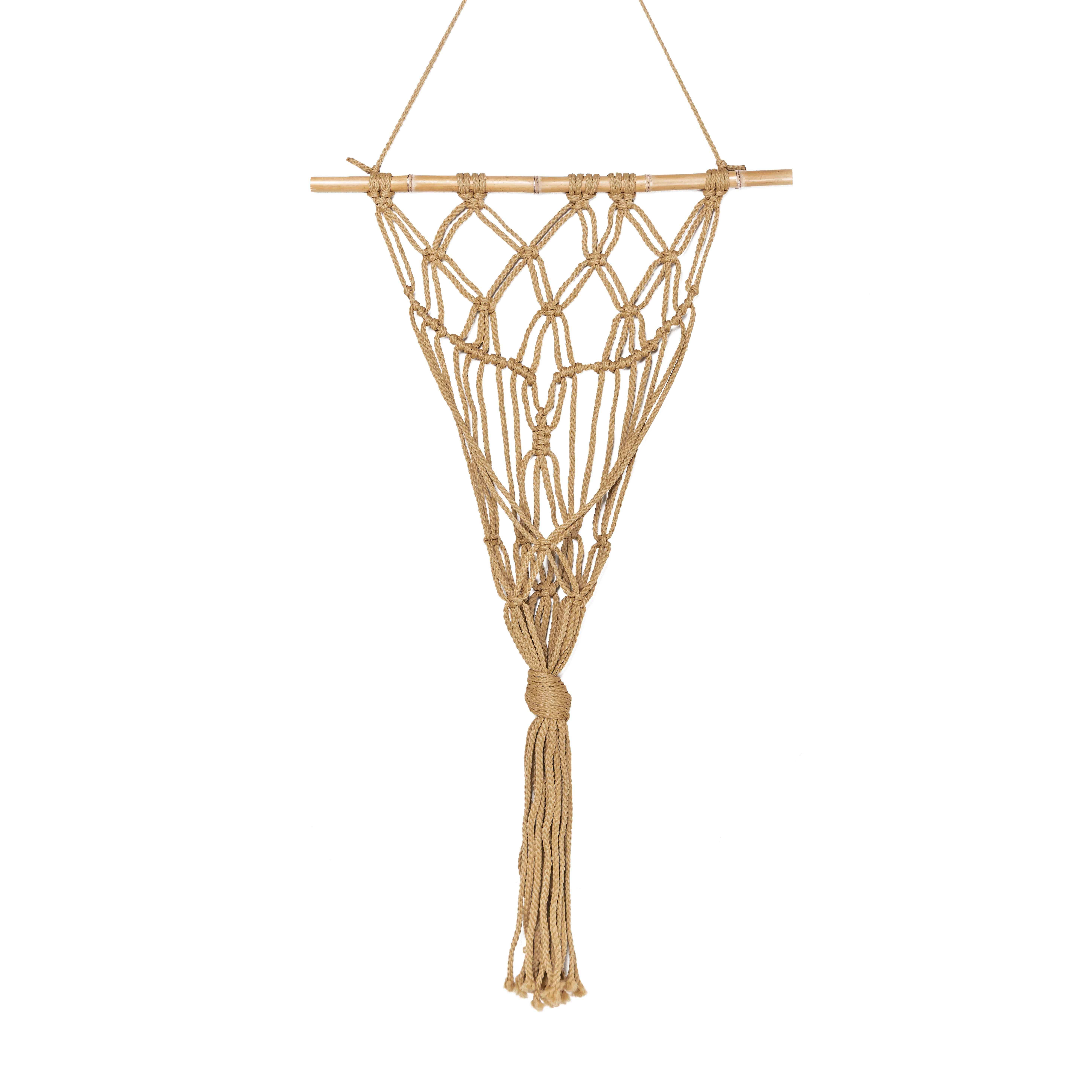 Primitive Large Wall Planter Tan — priced per each; minimum 6; multiples of 6