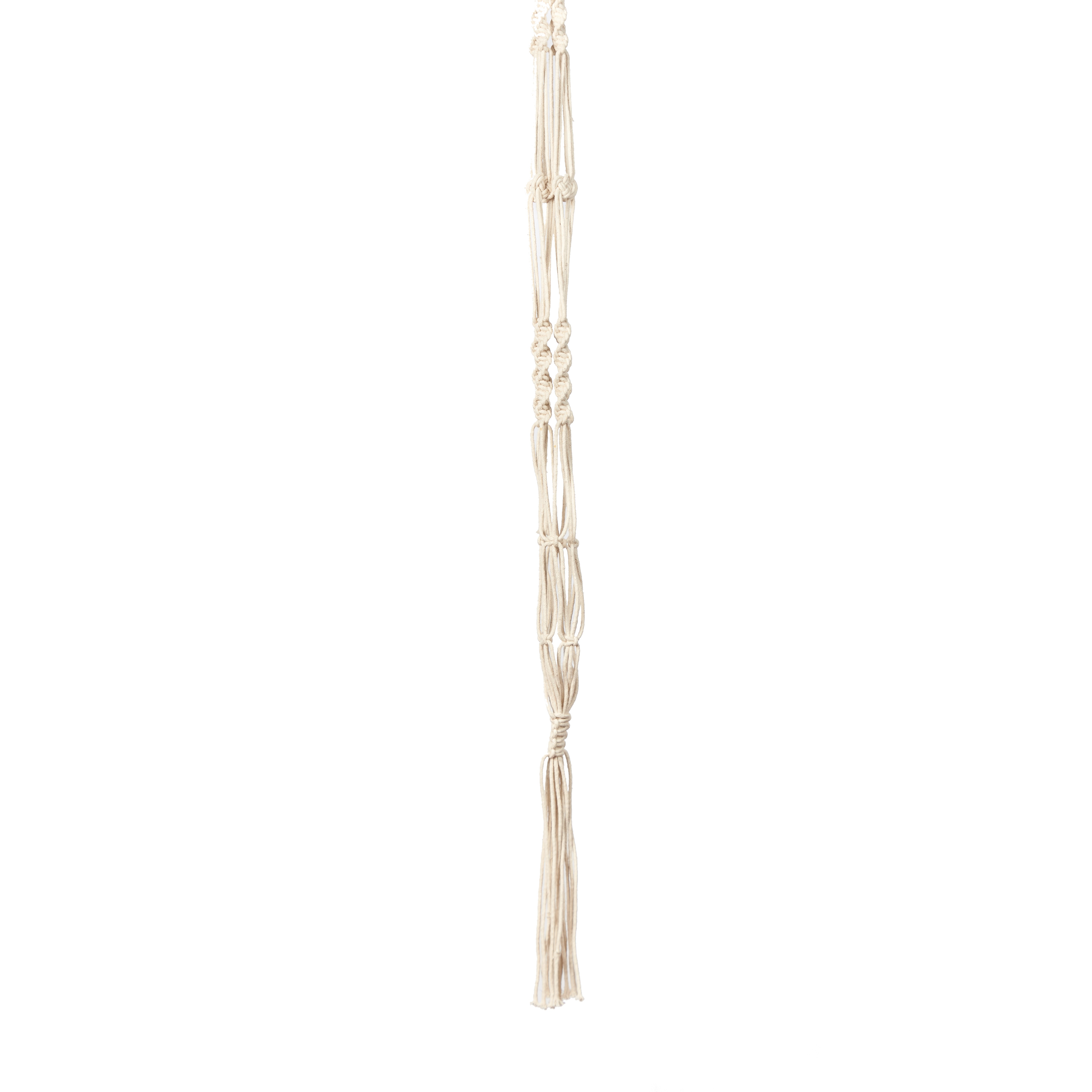 Primitive 42" Cotton Woven Hanger Twisted Cord — priced per each; minimum 6; multiples of 6