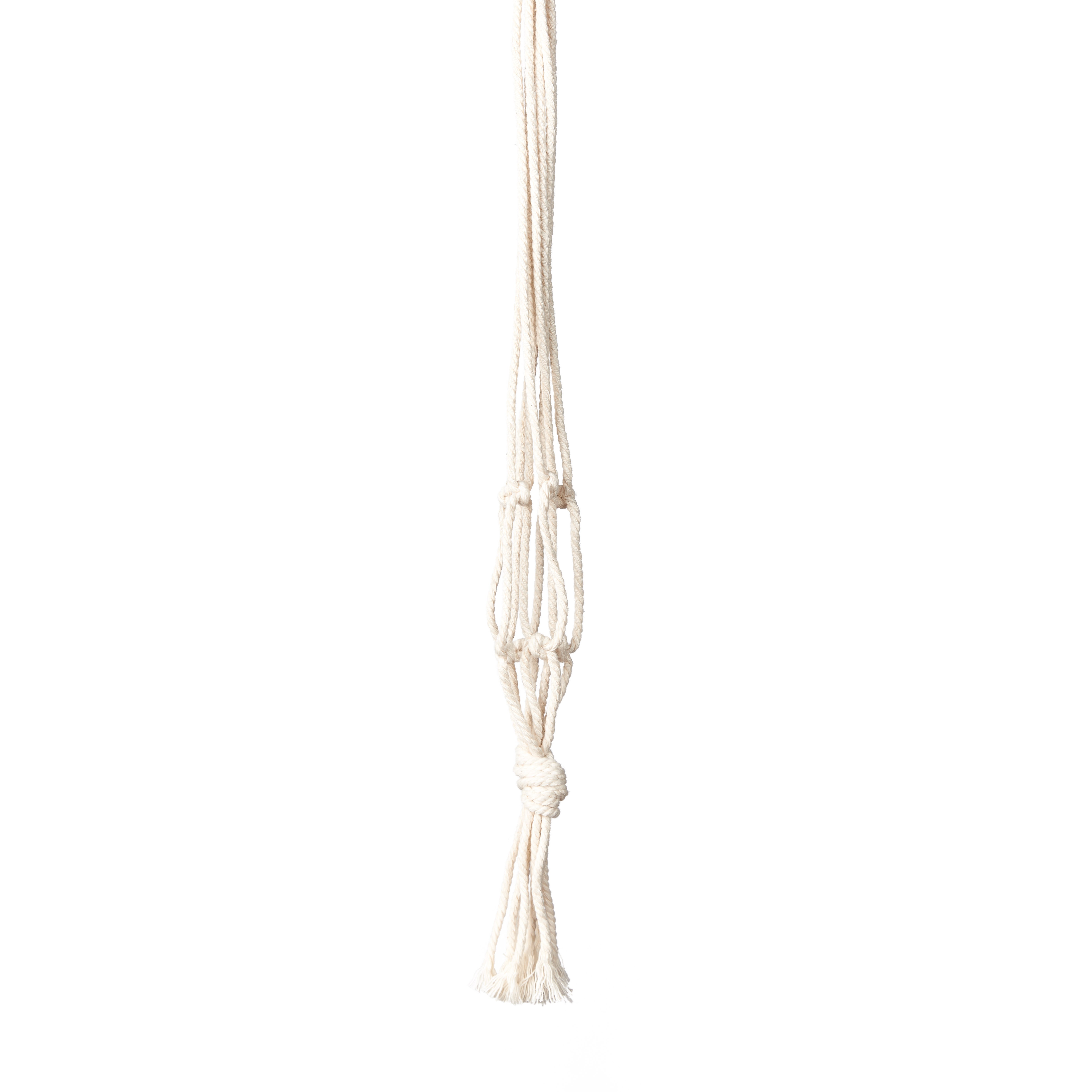 Primitive 18" Mini Cotton Natural Hanger — priced per each; minimum 12; multiples of 12