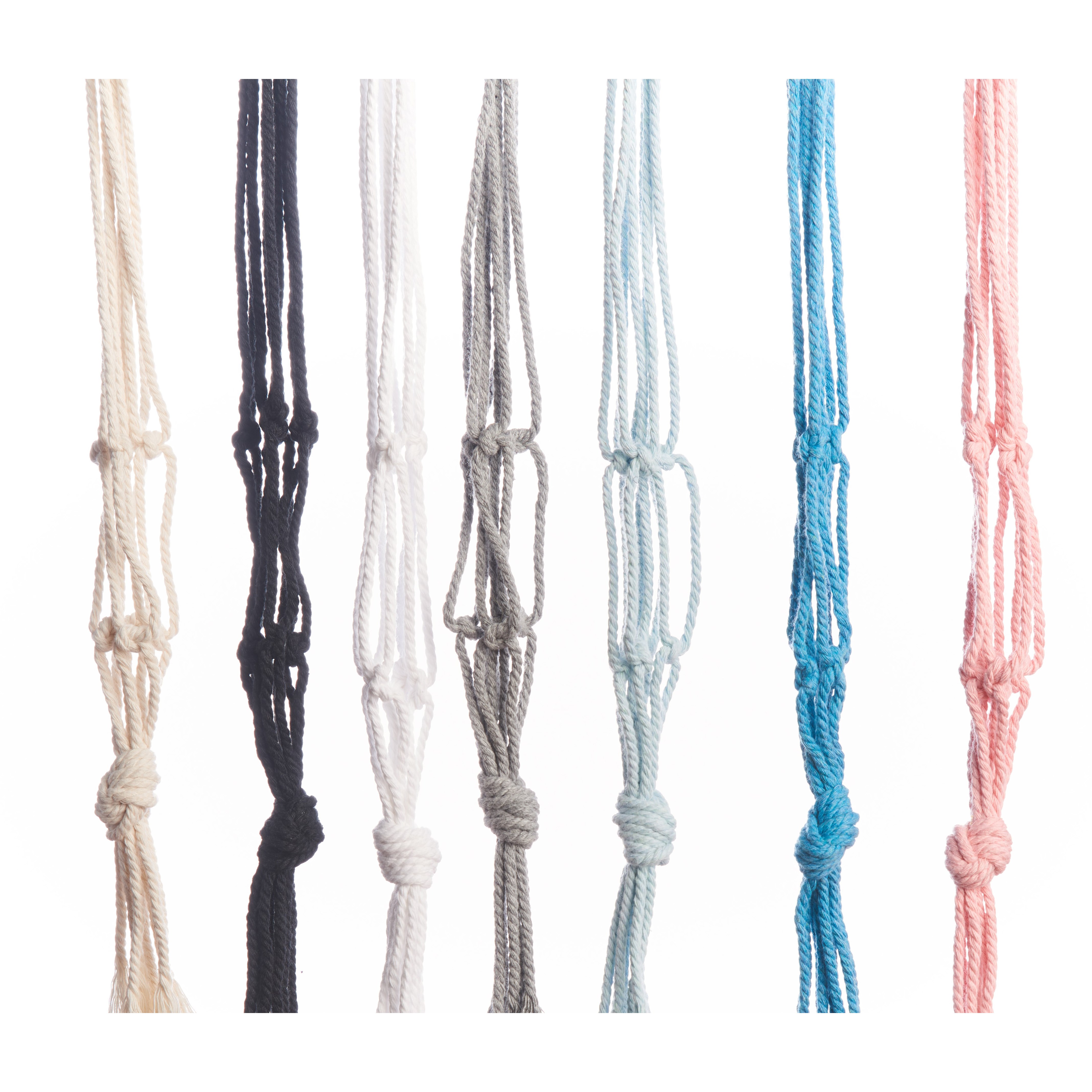 Primitive 18" Mini Cotton Assorted Hanger — priced per each; minimum 28; multiples of 28