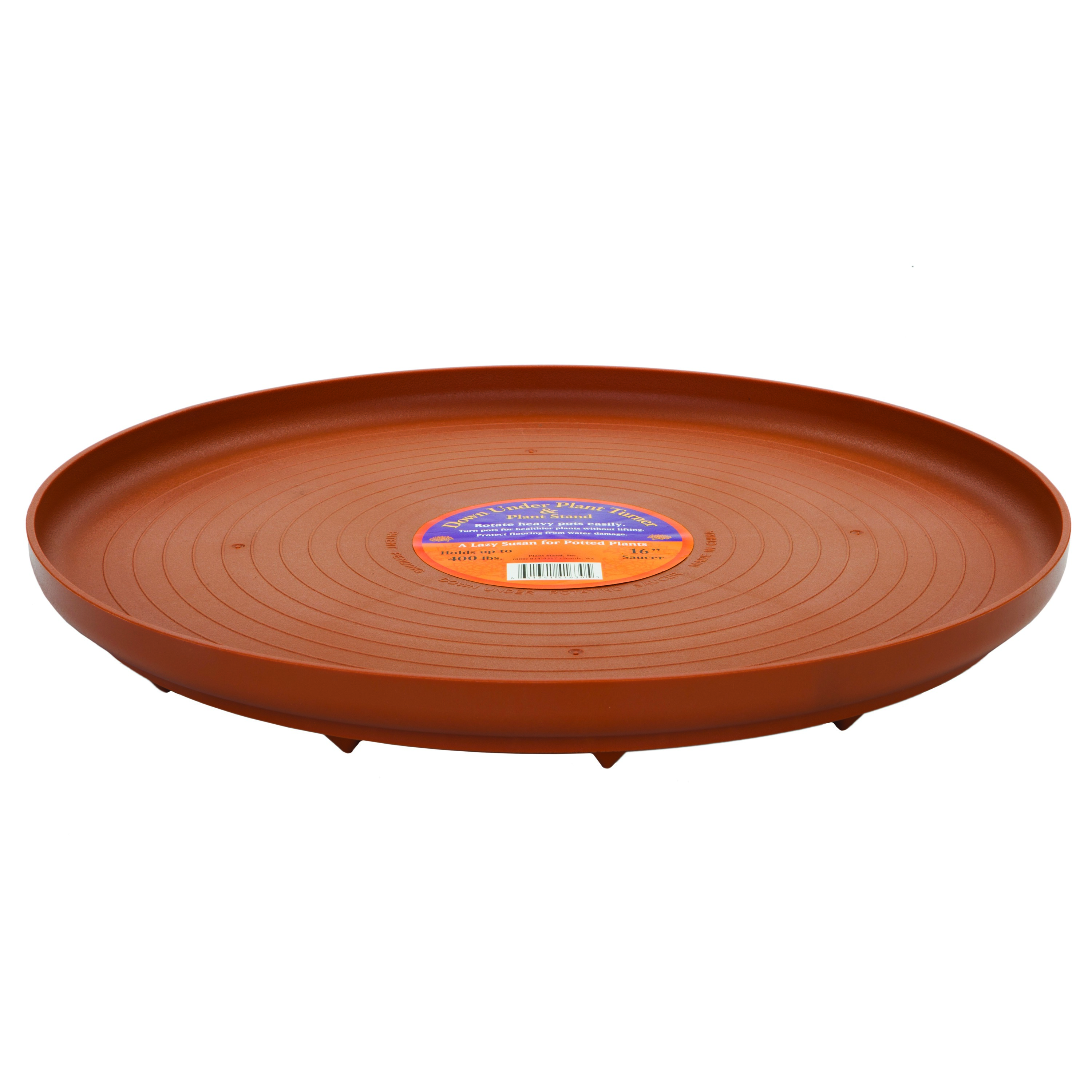 Plant Stand 12" Plant Turner Down Under Terra Cotta