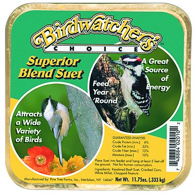 Pine Tree 11oz Superior Blend Suet Cake MADE IN THE USA