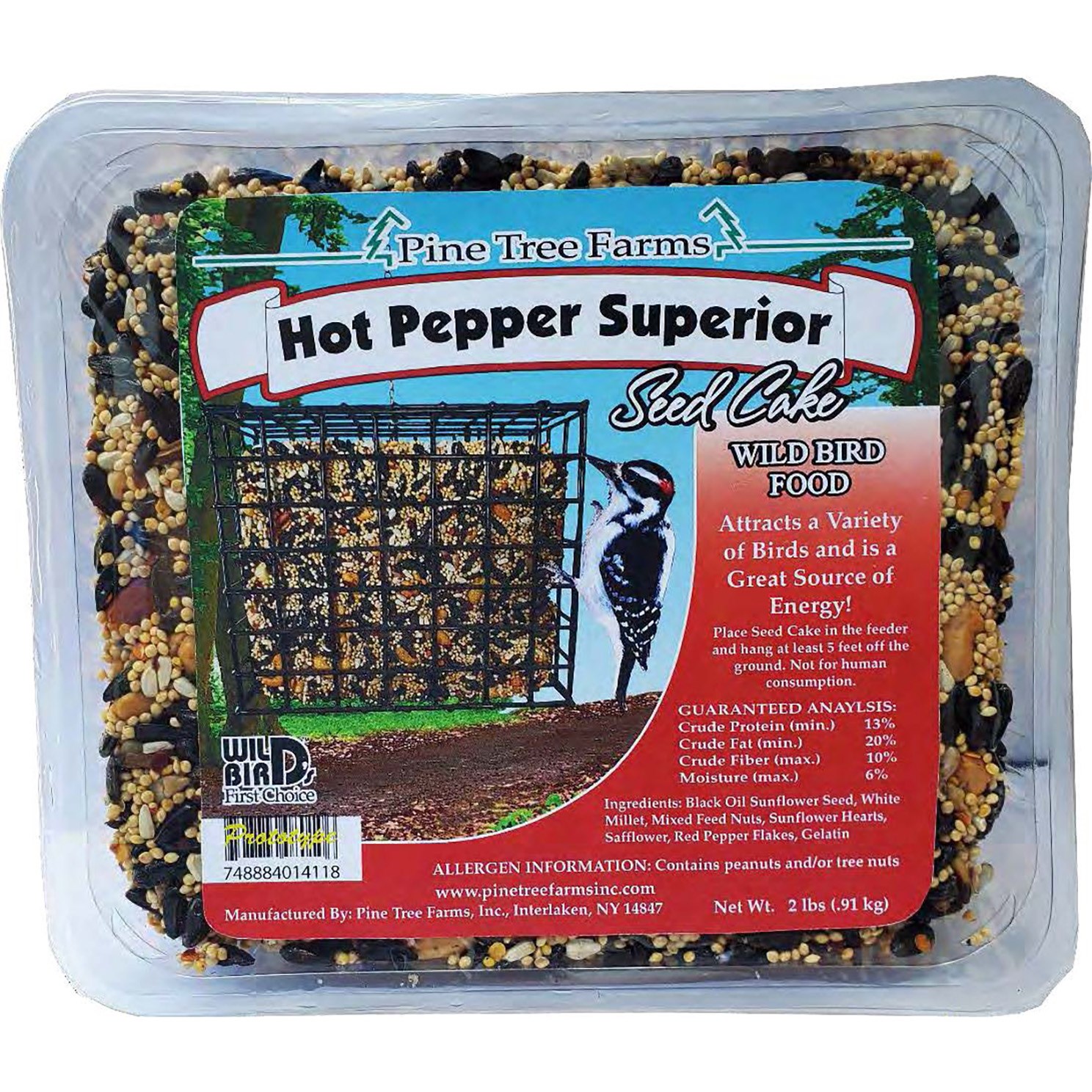 Pine Tree 2# Hot Pepper Superior Seed Cake