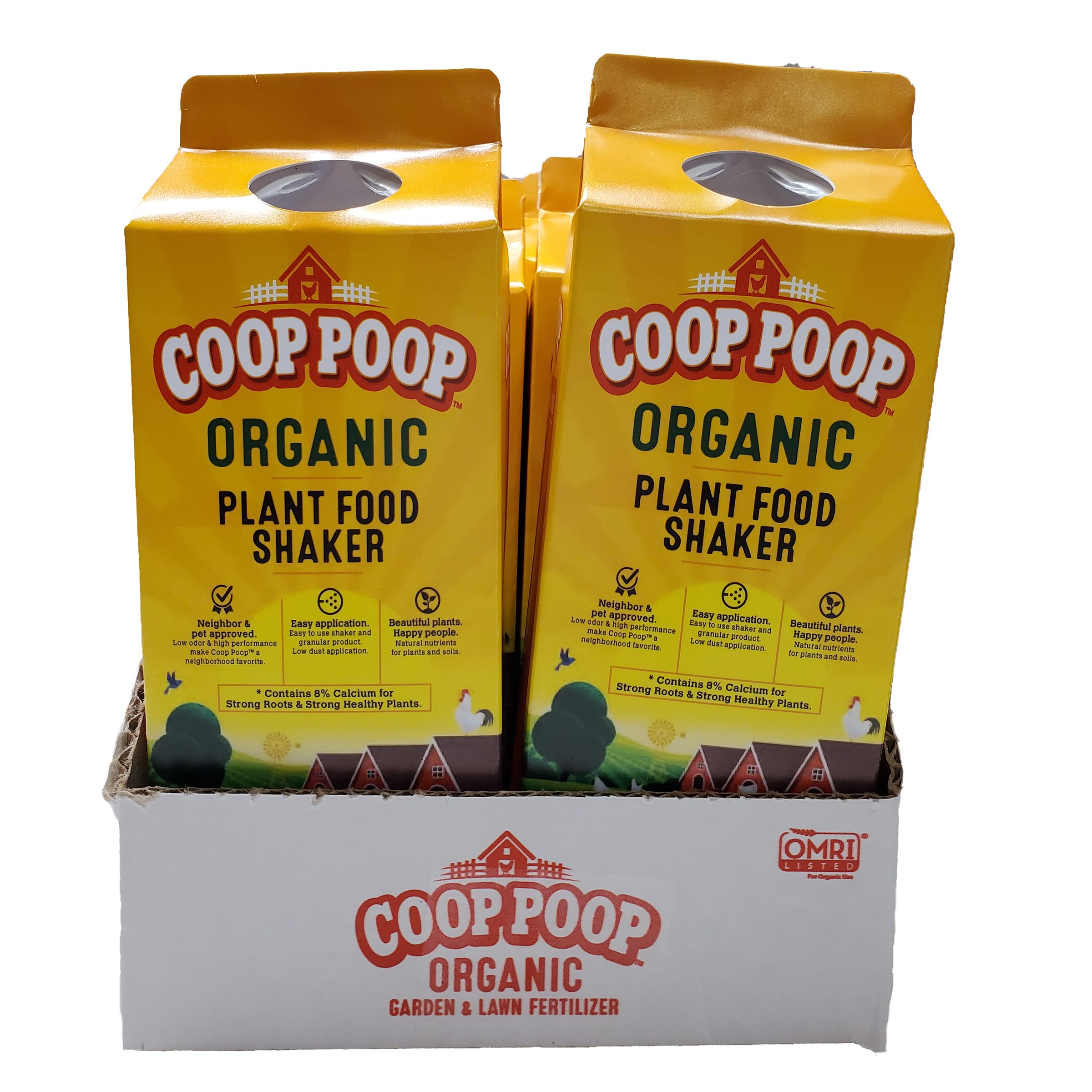 Pearl Valley 1# Coop Poop Lawn and Garden Food 2-4-3 — priced per each; minimum 6; multiples of 6