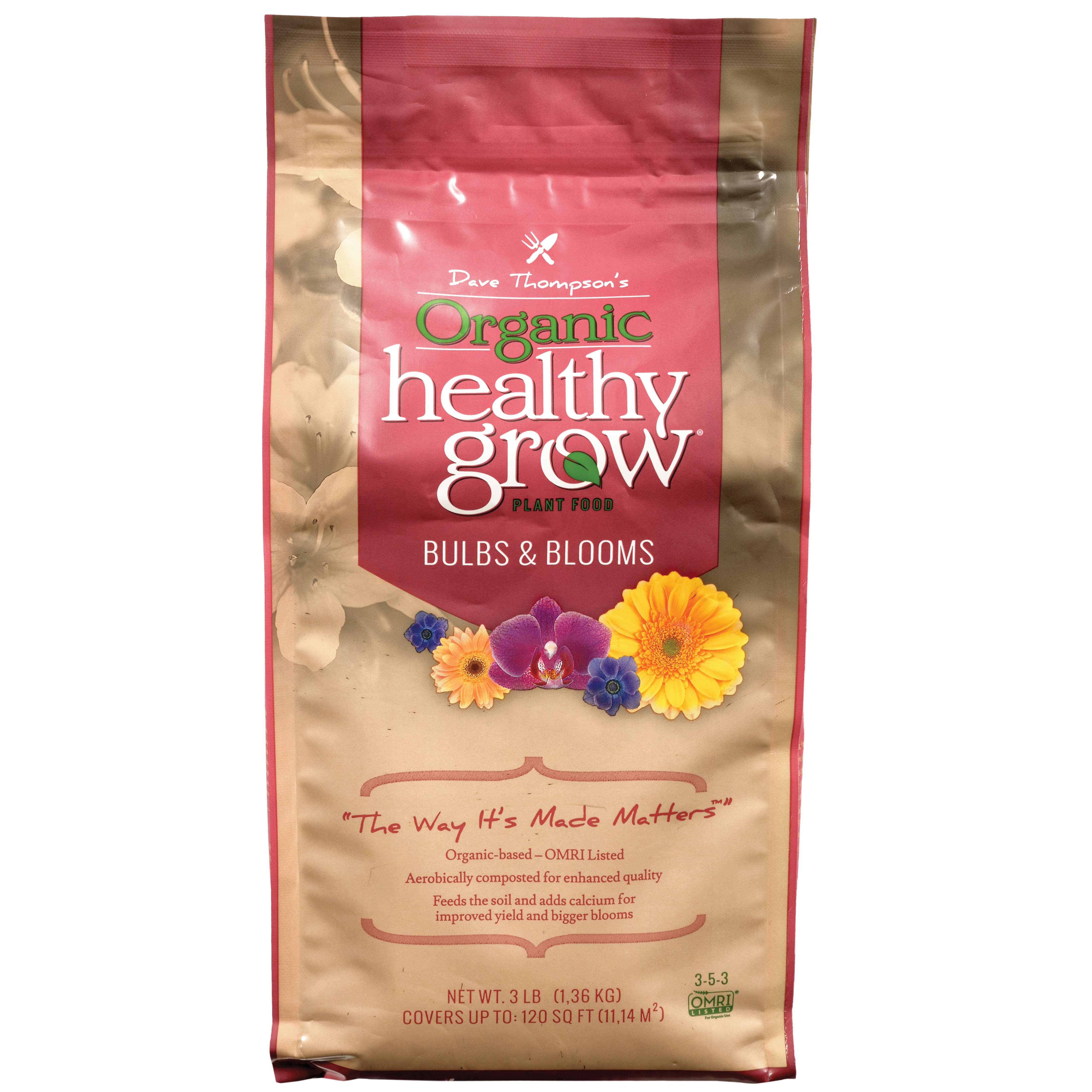 Pearl Valley 3# Healthy Grow Bulbs & Bloom Plant Food — priced per each; minimum 12; multiples of 12