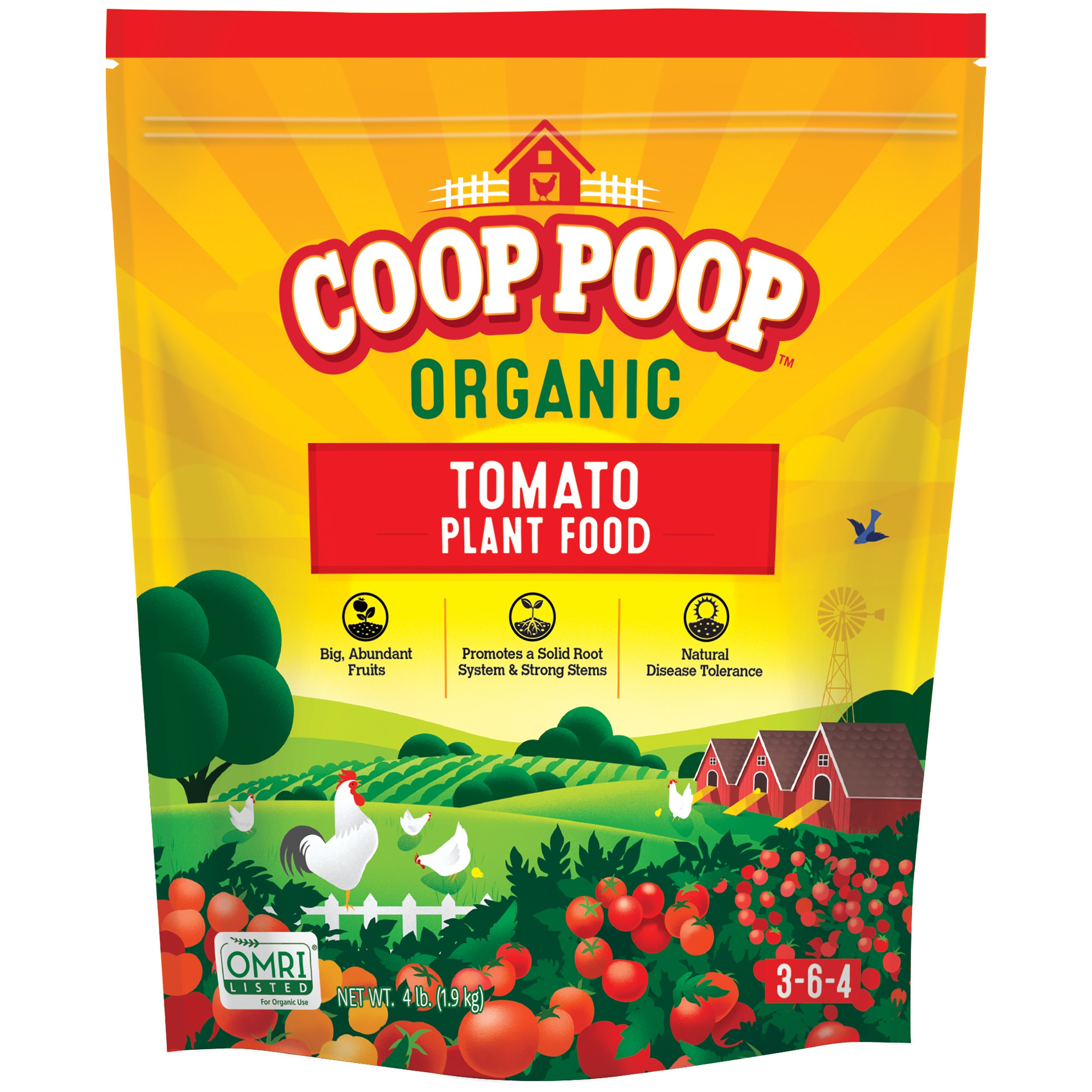 PV 4# Coop Poop Tomato — Single Unit