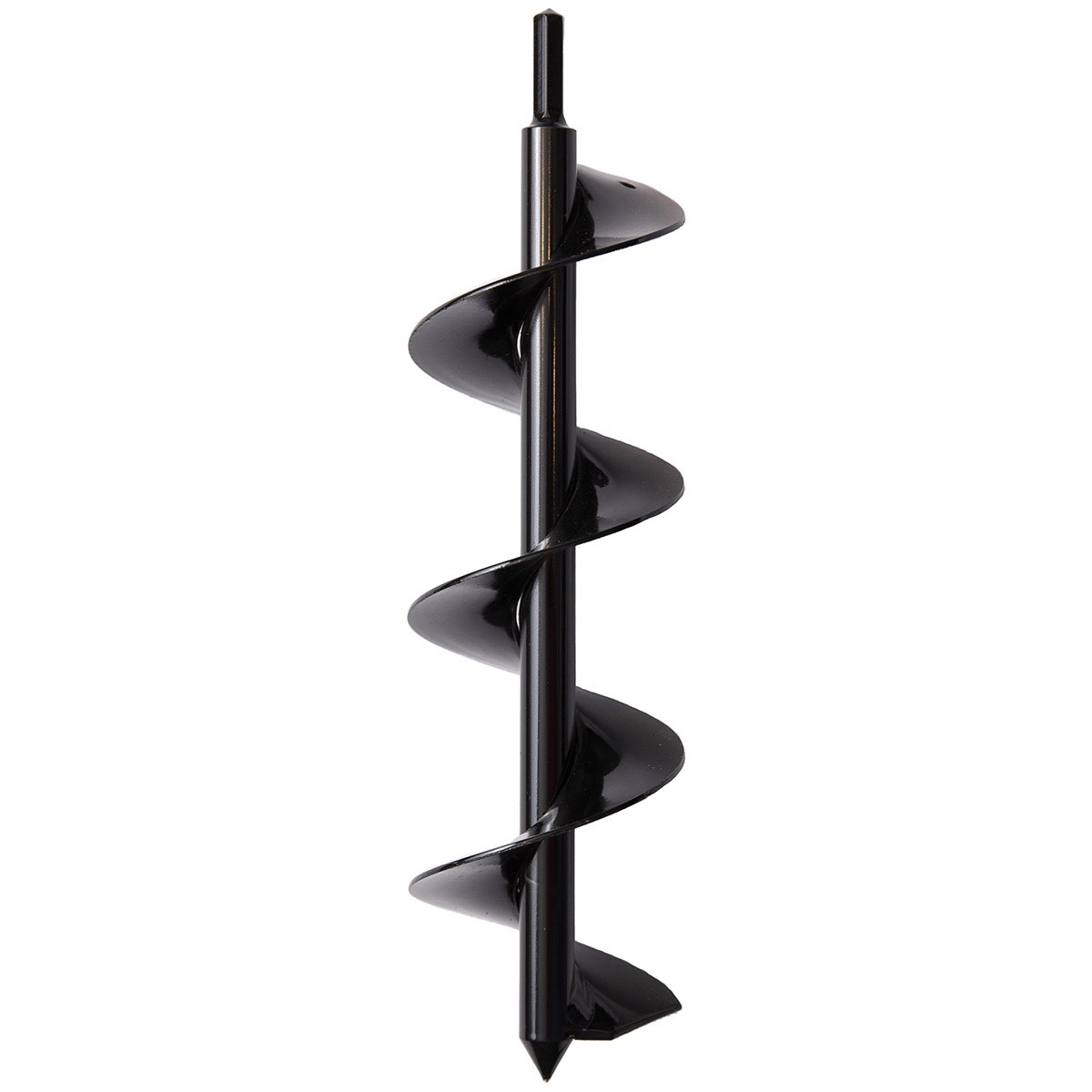 Power Planter 3"x12" Garden Auger Black