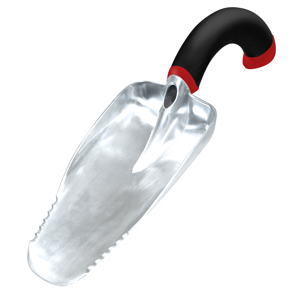 Radius Scooper Red — priced per each; minimum 12; multiples of 12
