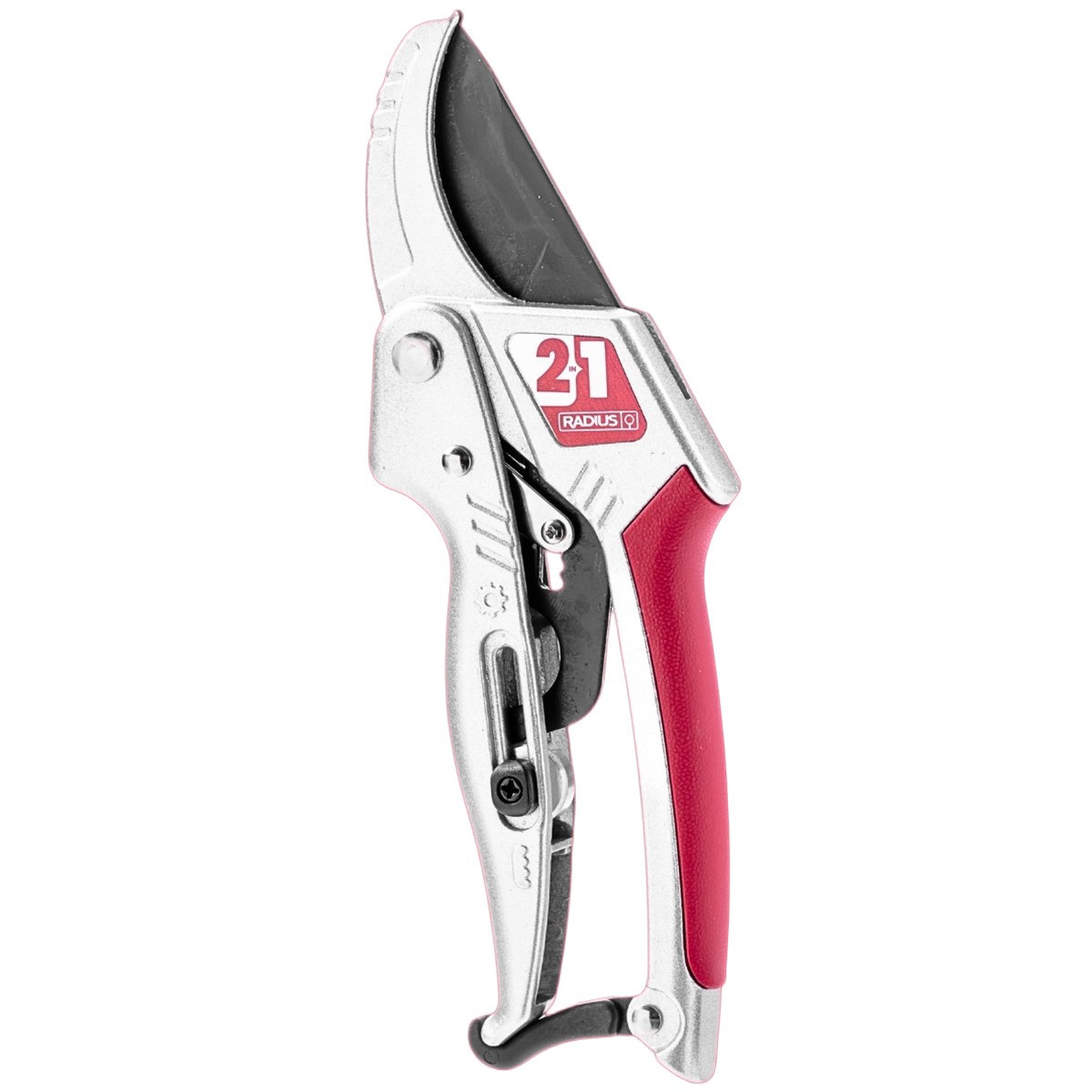 Radius Garden 8" 2-in-1 Ratcheting Anvil Pruner — priced per each; minimum 12; multiples of 12