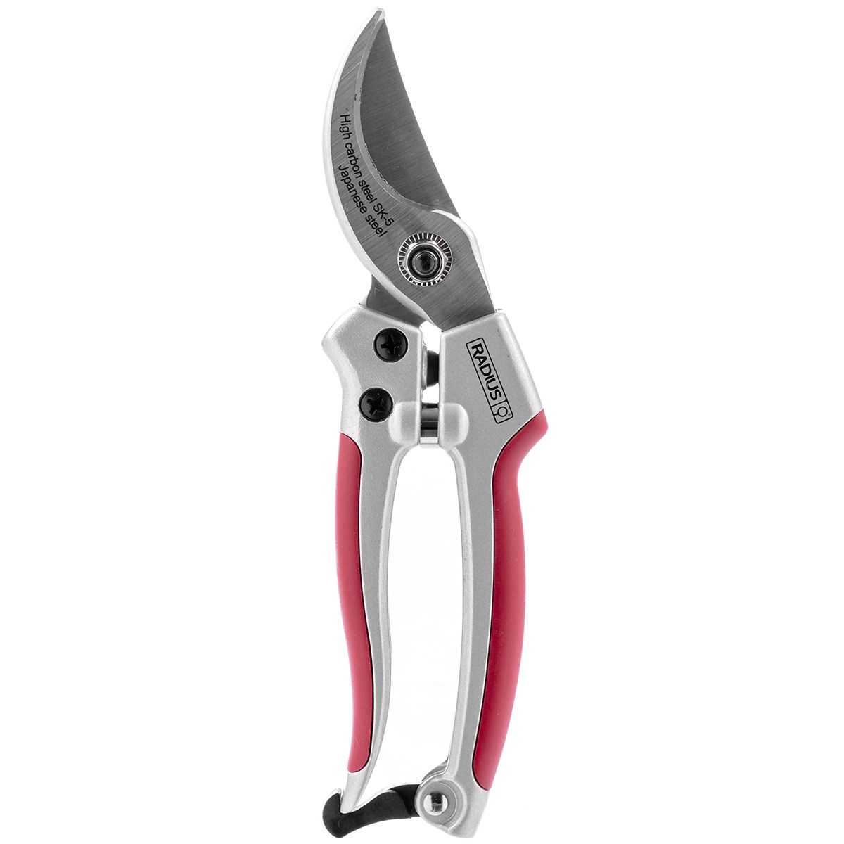 Radius Garden 8" Aluminum Body Bypass Pruner — priced per each; minimum 12; multiples of 12