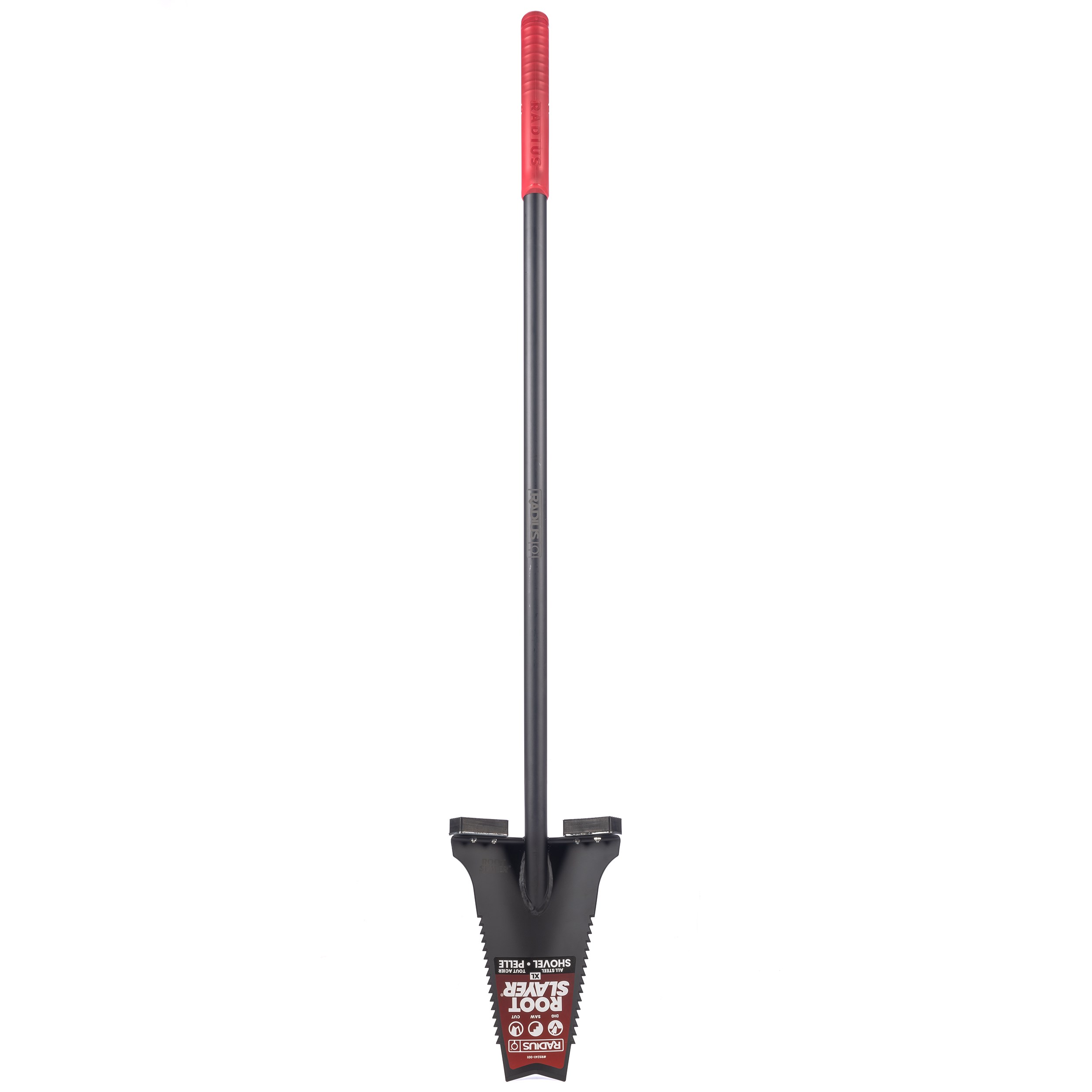 Radius Root Slayer All Steel Shovel — priced per each; minimum 5; multiples of 5