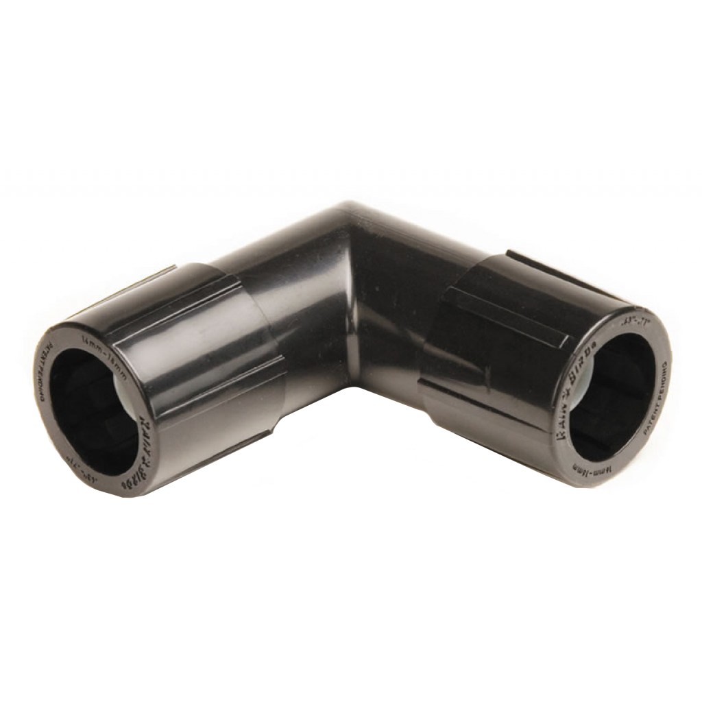Rain Bird 1/2" Easy Fit Elbow — priced per each; minimum 25; multiples of 25