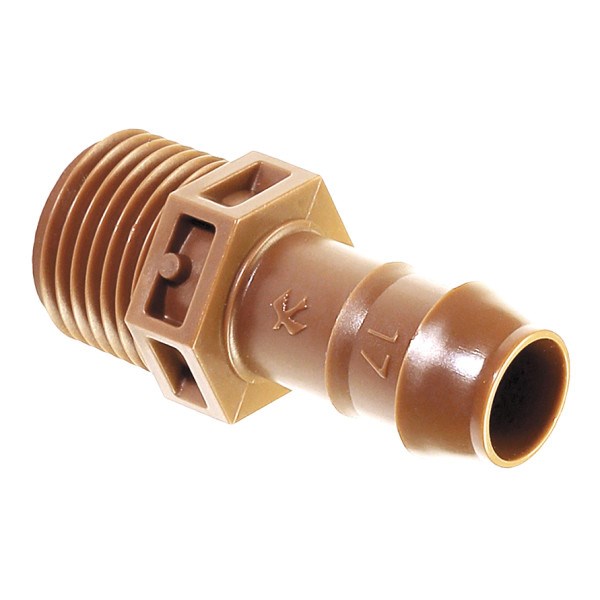 Rain Bird PVC Adapter 1/2" Tubing — priced per each; minimum 45; multiples of 45