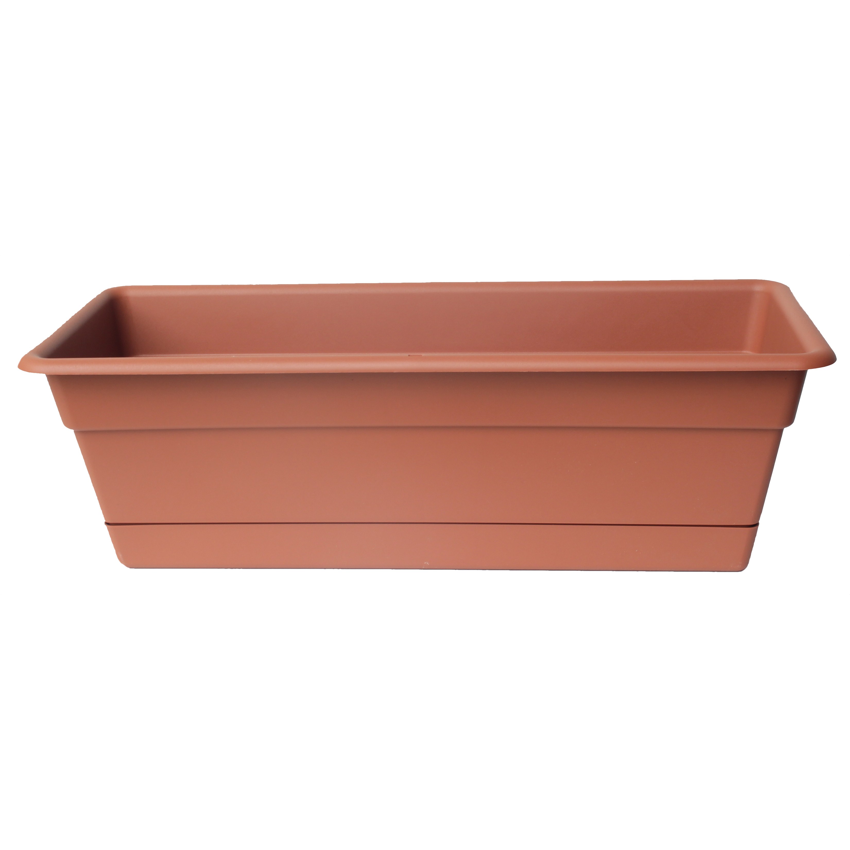 Bloem 24" Dura Cotta Window Box Terra Cotta