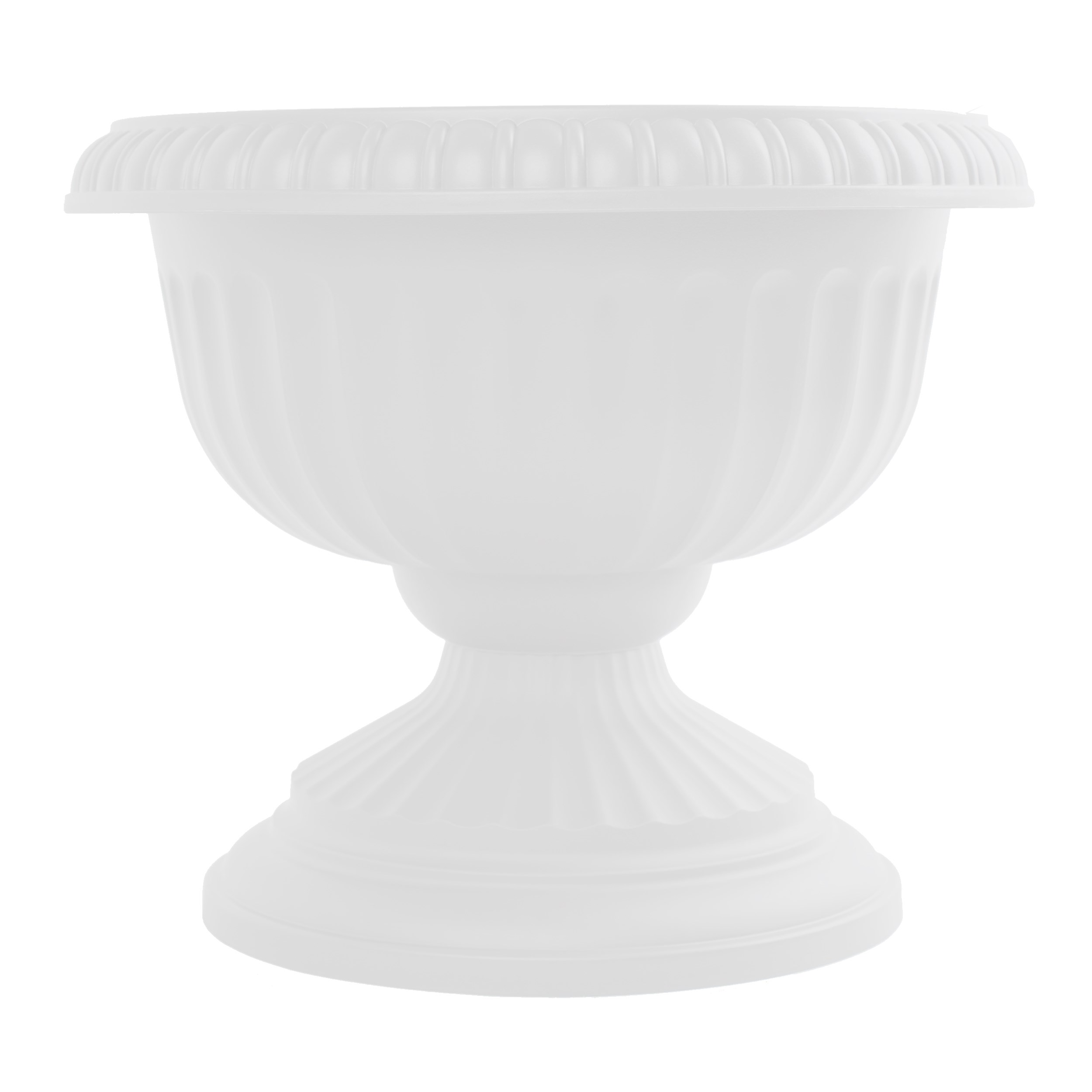 Bloem 12" Grecian Urn Casper White — priced per each; minimum 12; multiples of 12