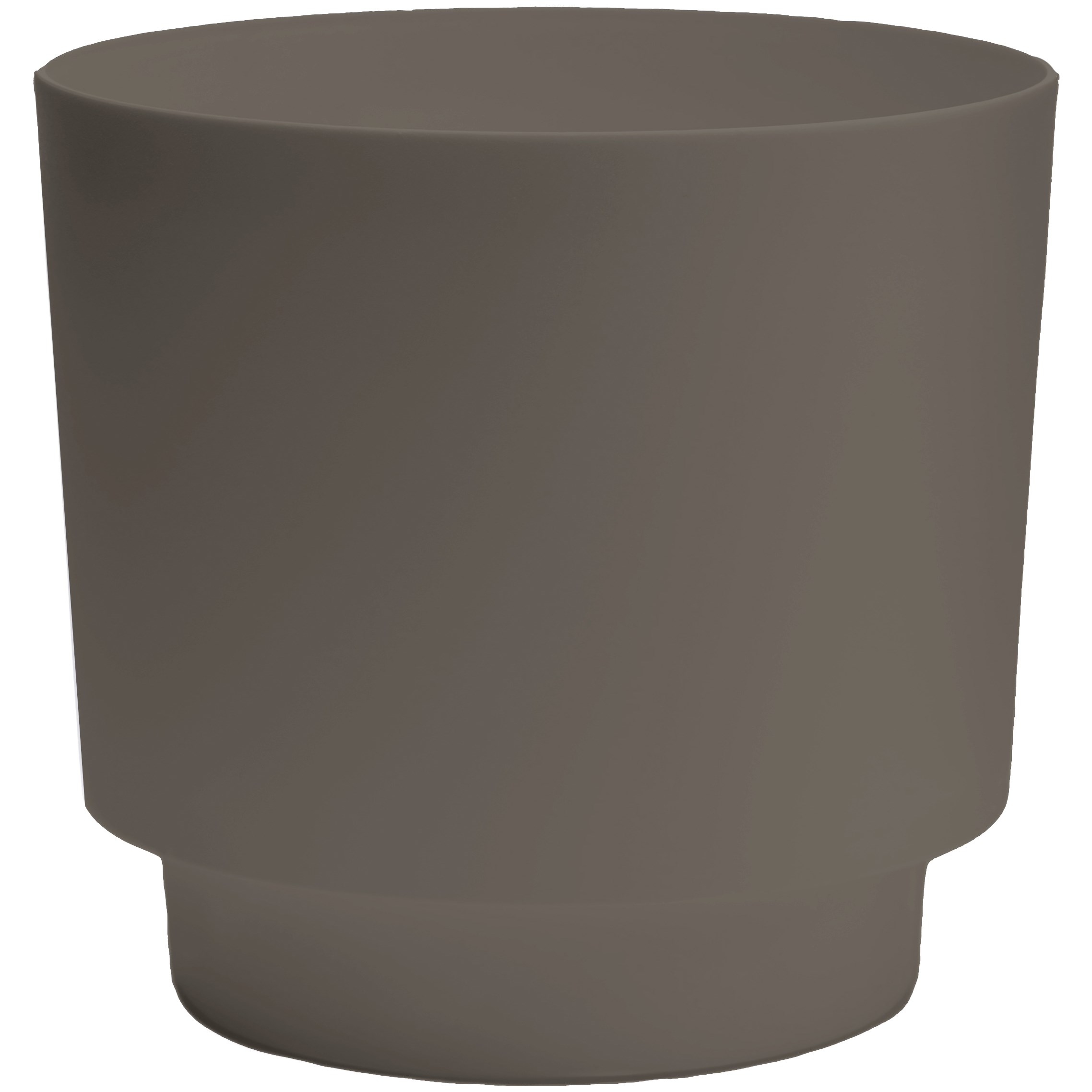Bloem 10" Harlow Planter Peppercorn — priced per each; minimum 4; multiples of 4