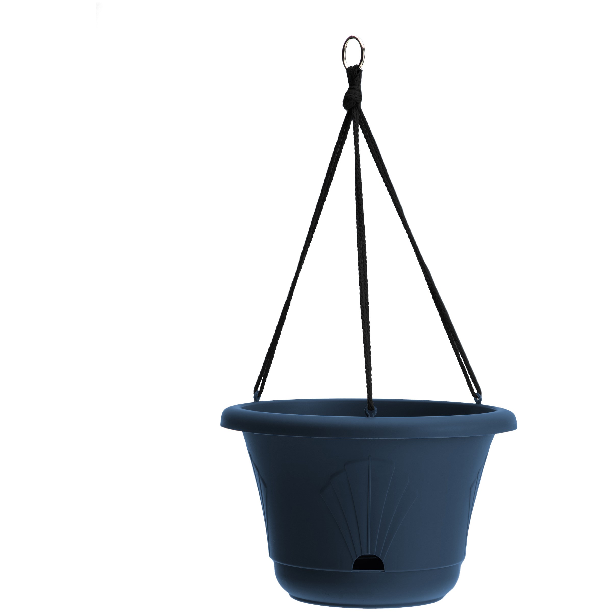 Bloem 13" Lucca Hanging Basket Navy — priced per each; minimum 10; multiples of 10