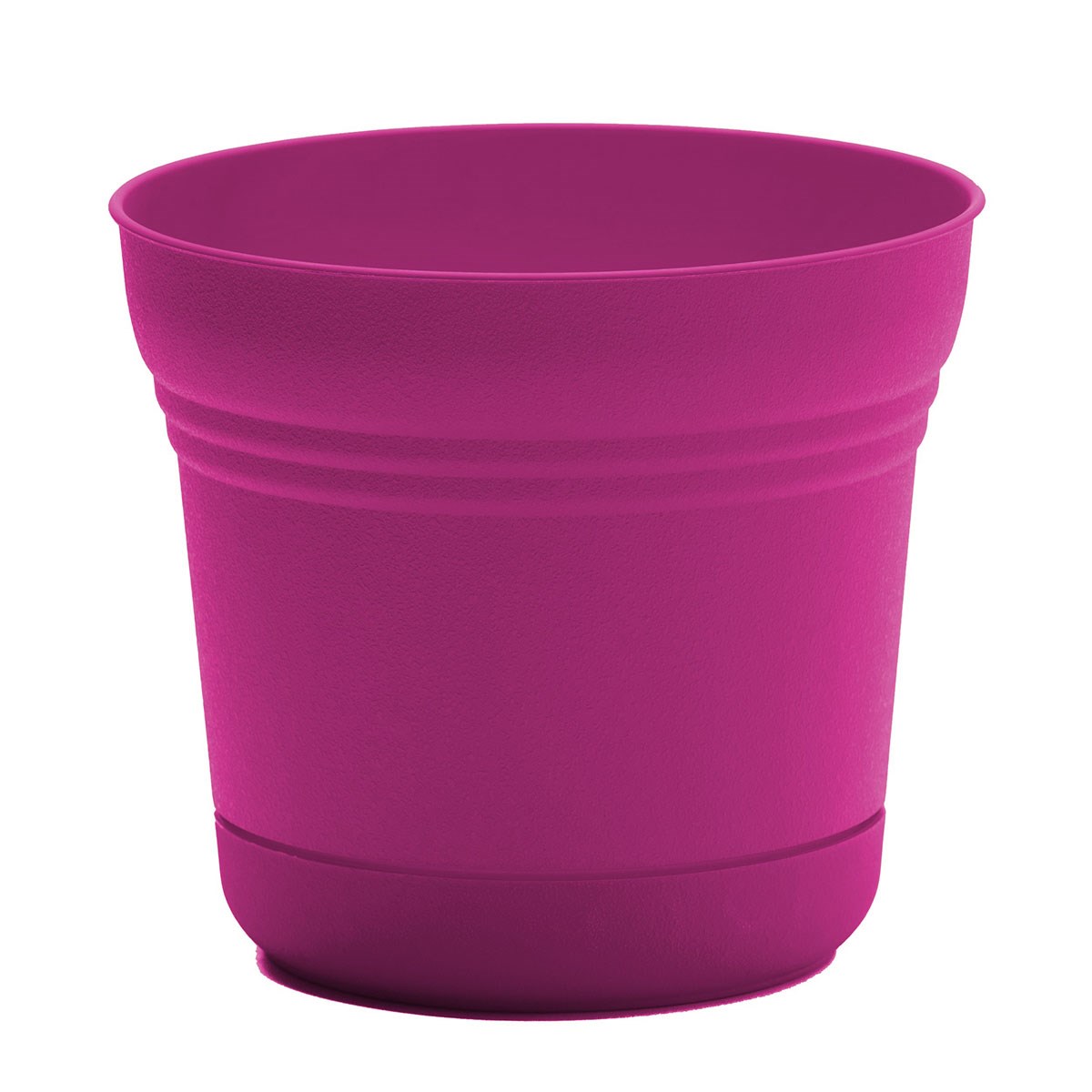Bloem 14" Saturn Planter Fuchsia — priced per each; minimum 6; multiples of 6