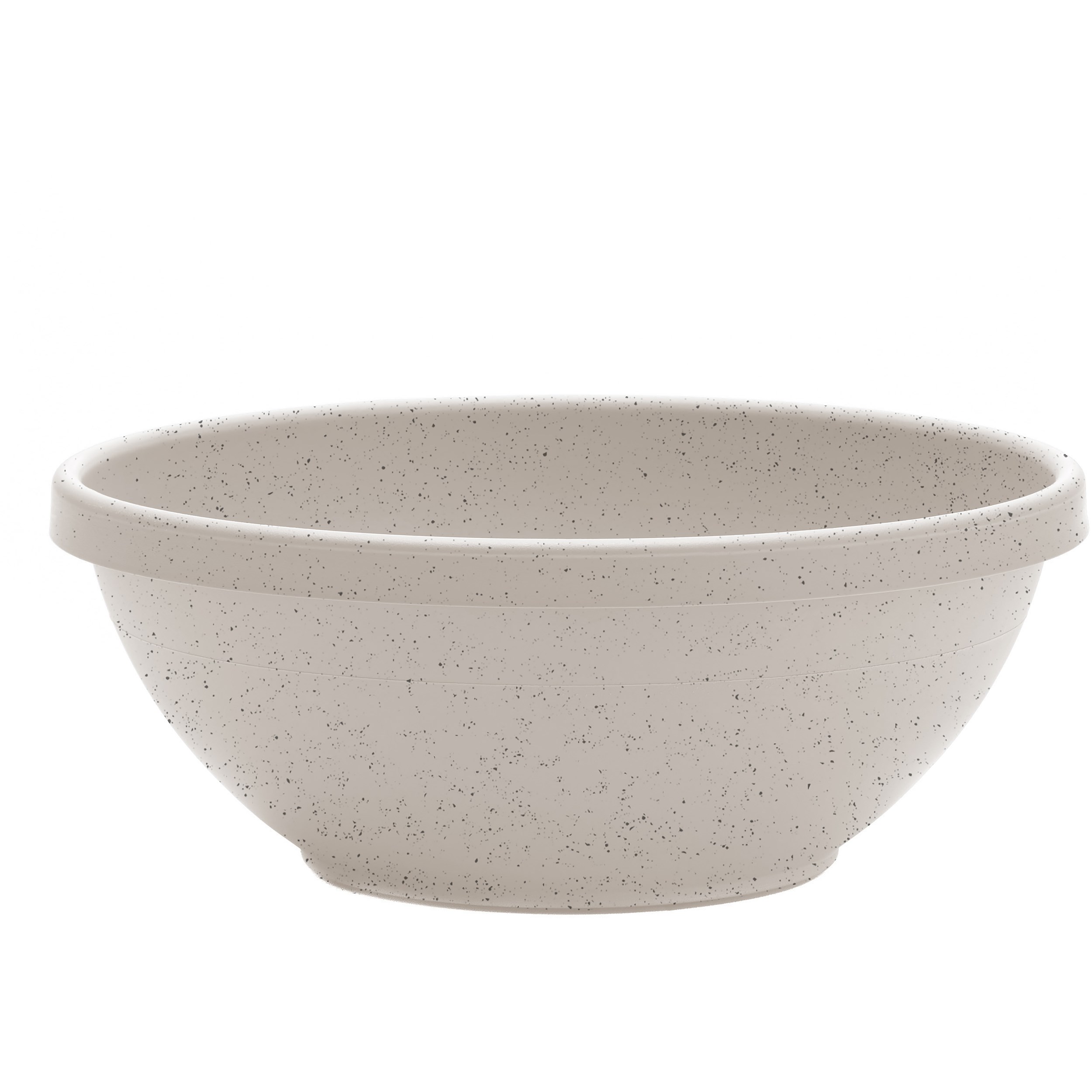 Bloem 14" Terra Bowl Planter Vanilla Bean — priced per each; minimum 10; multiples of 10
