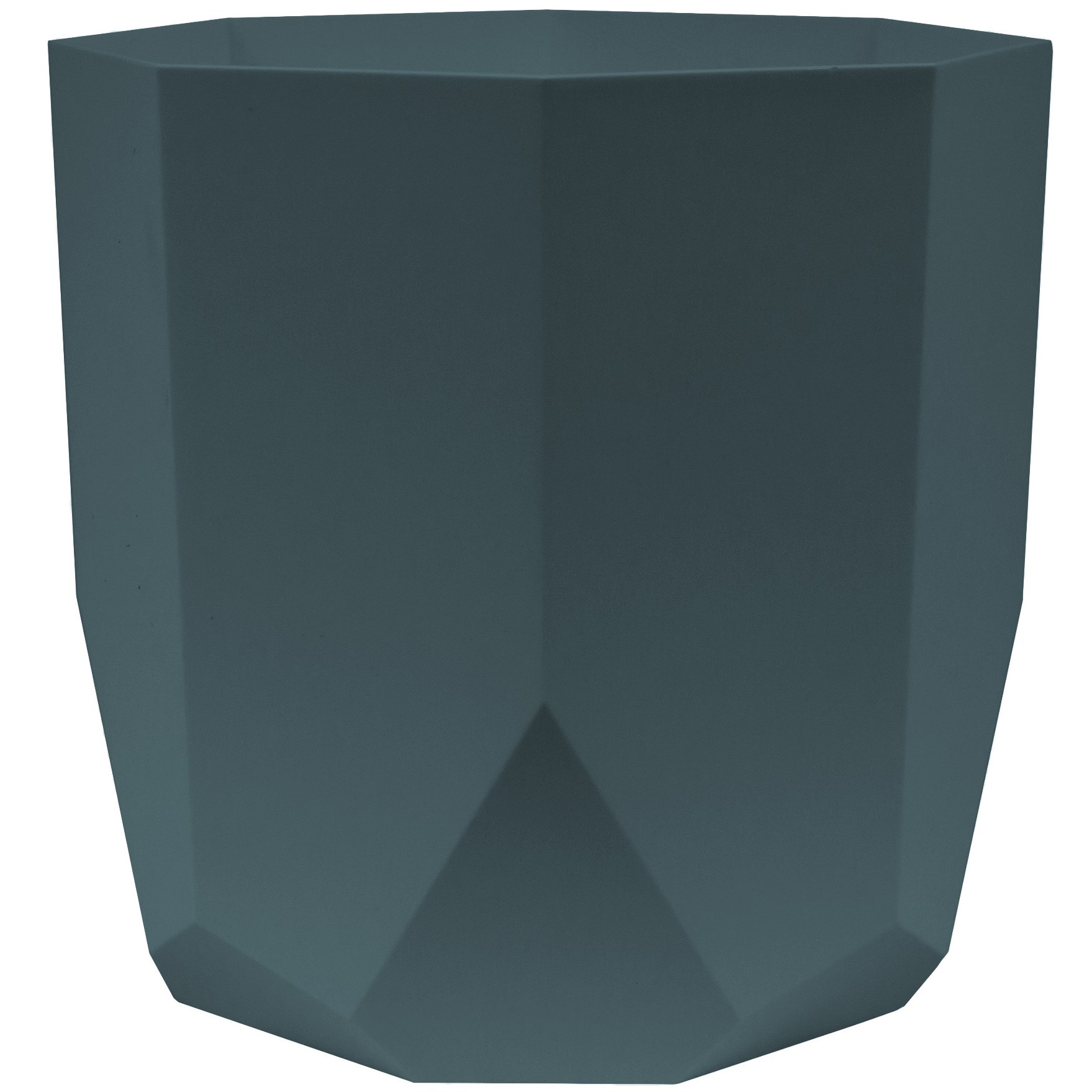 Bloem 10" Tuxton Planter Charleston Green — priced per each; minimum 6; multiples of 6