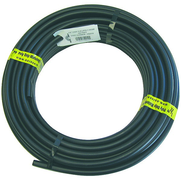 Rain Drip 1/2" Polydrip Waterhose 100' — priced per each; minimum 5; multiples of 5