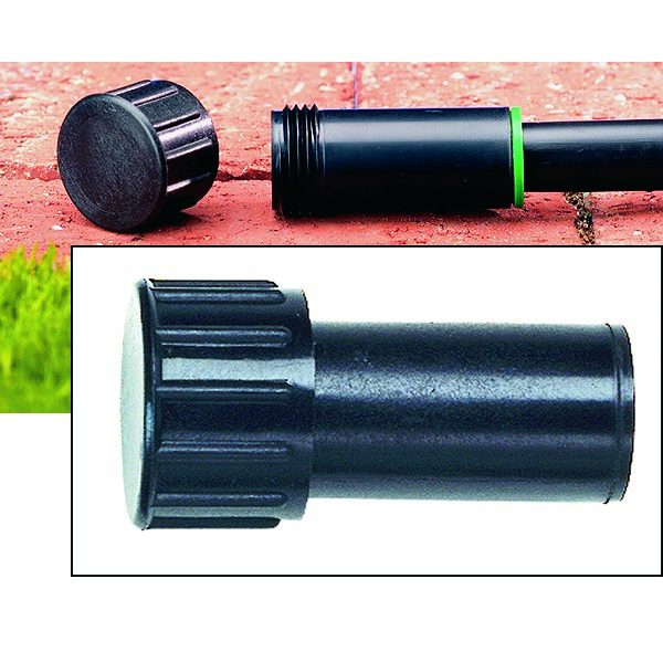 Rain Drip 1/2" Hose End Plug — priced per each; minimum 10; multiples of 10