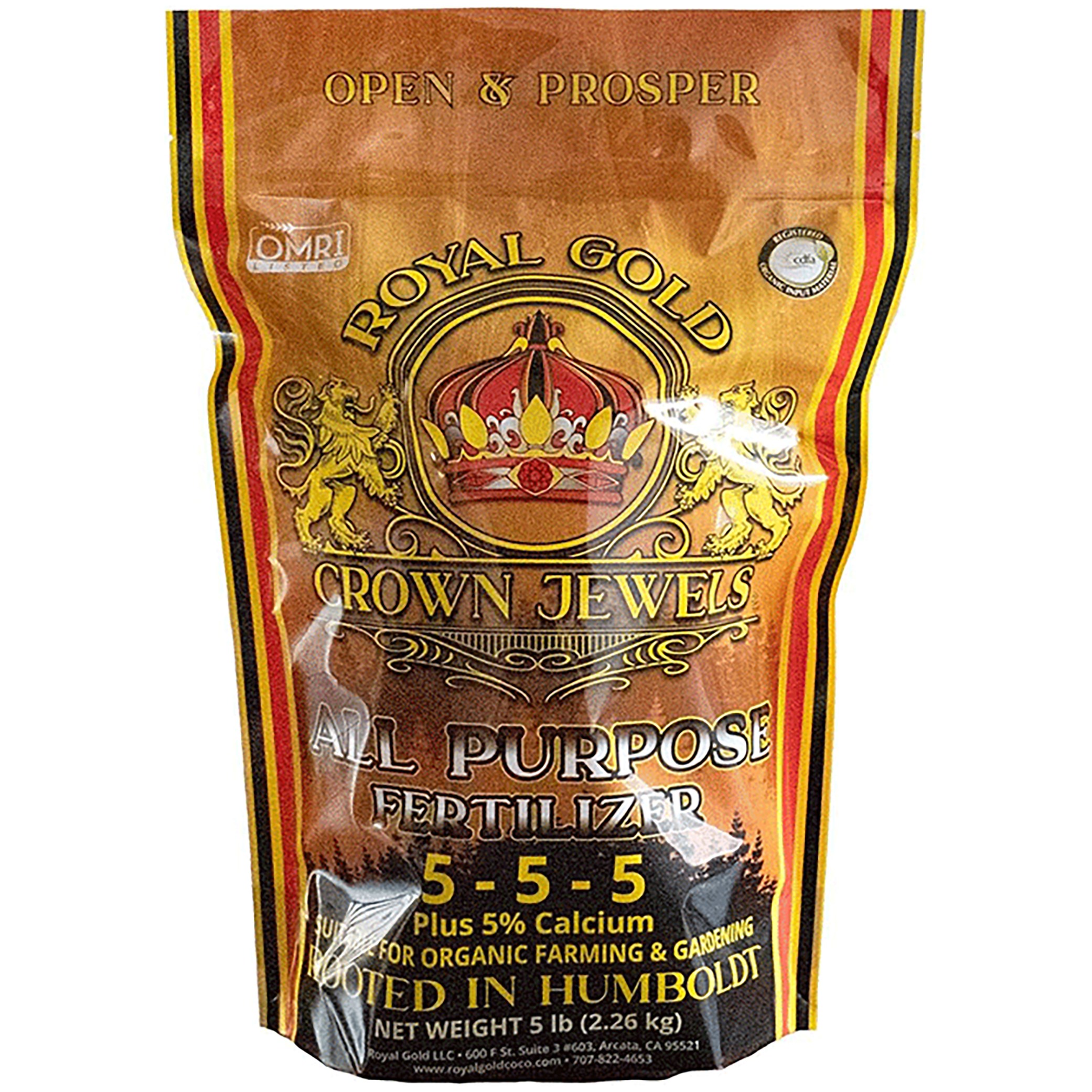 Royal Gold 5# Crown Jewels All Purpose Fertilizer — Single Unit