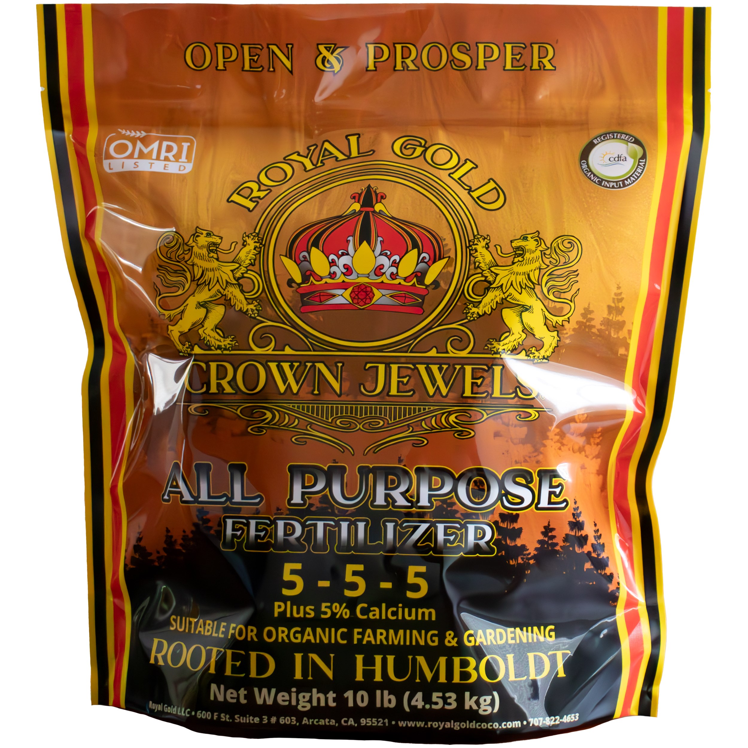 Royal Gold 10# Crown Jewels All Purpose Fertilizer — Single Unit