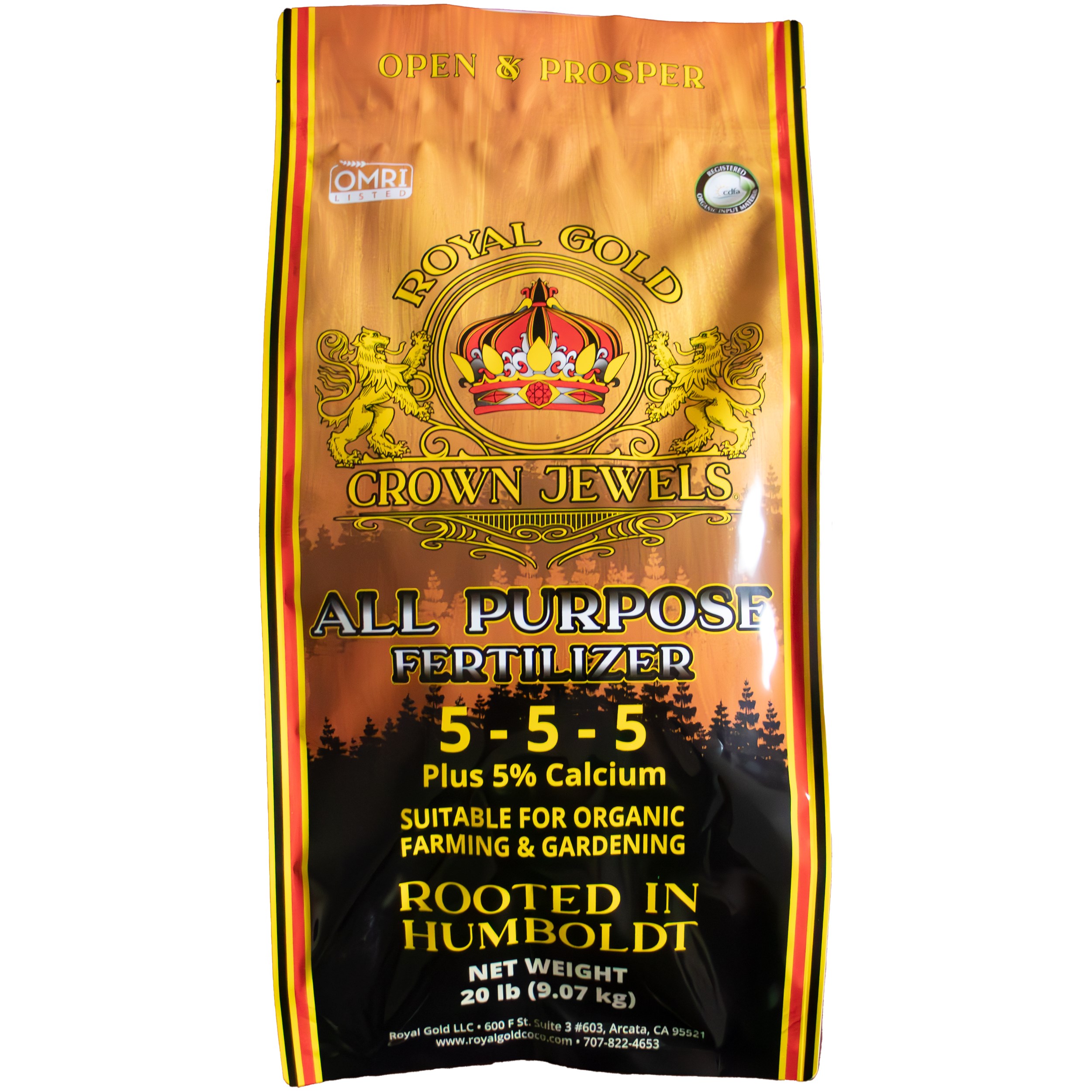 Royal Gold 20# Crown Jewels All Purpose Fertilizer — Single Unit