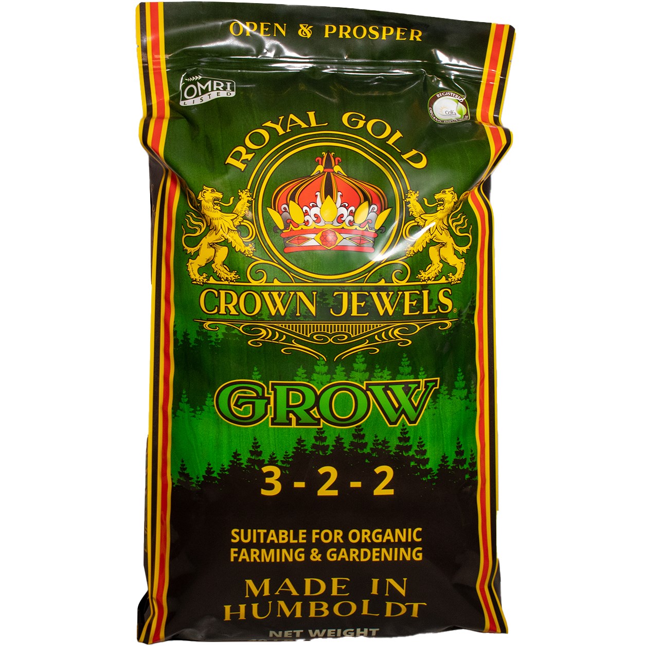 Crown Jewels 40lb 3-2-2 Grow — Single Unit