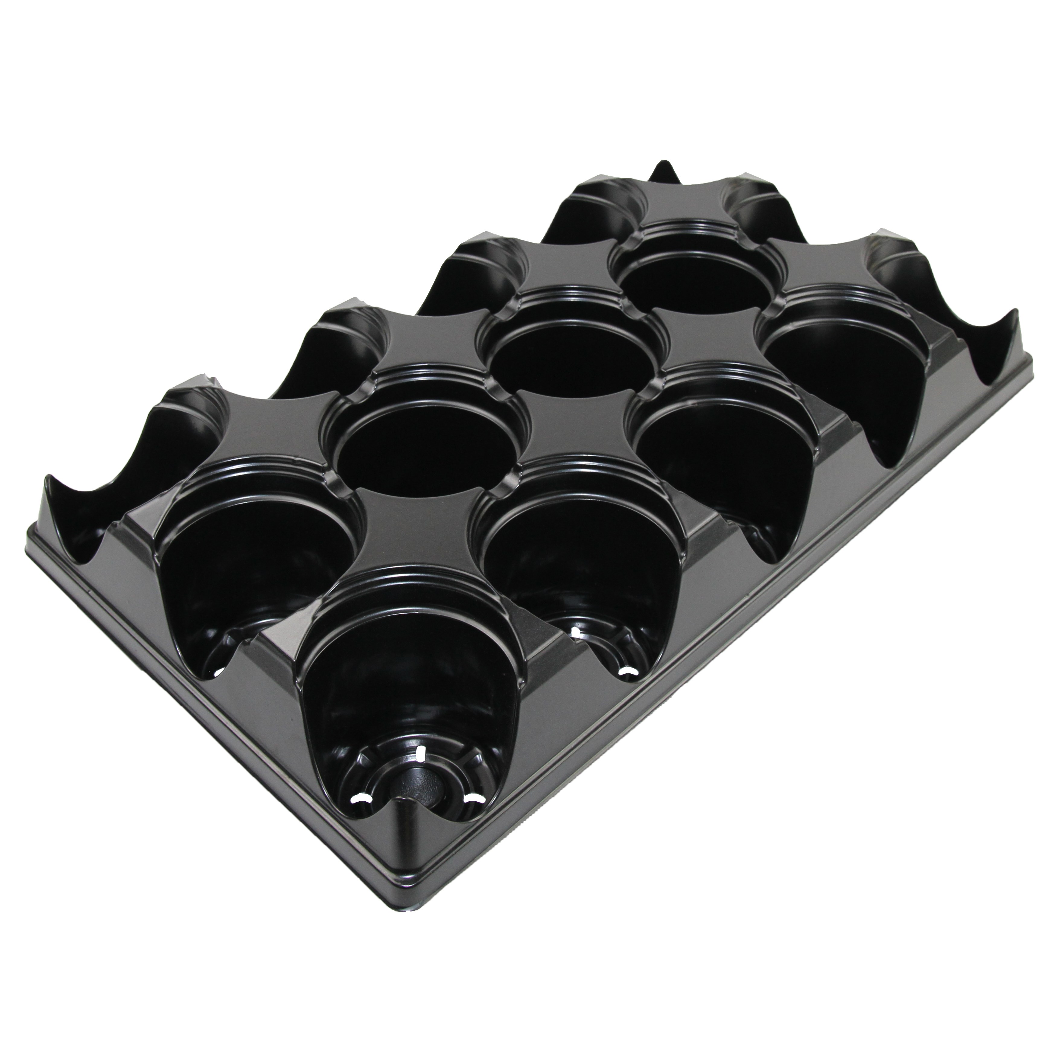 Grower Select 04.00 Transport Tray 15 Black — Case of 70