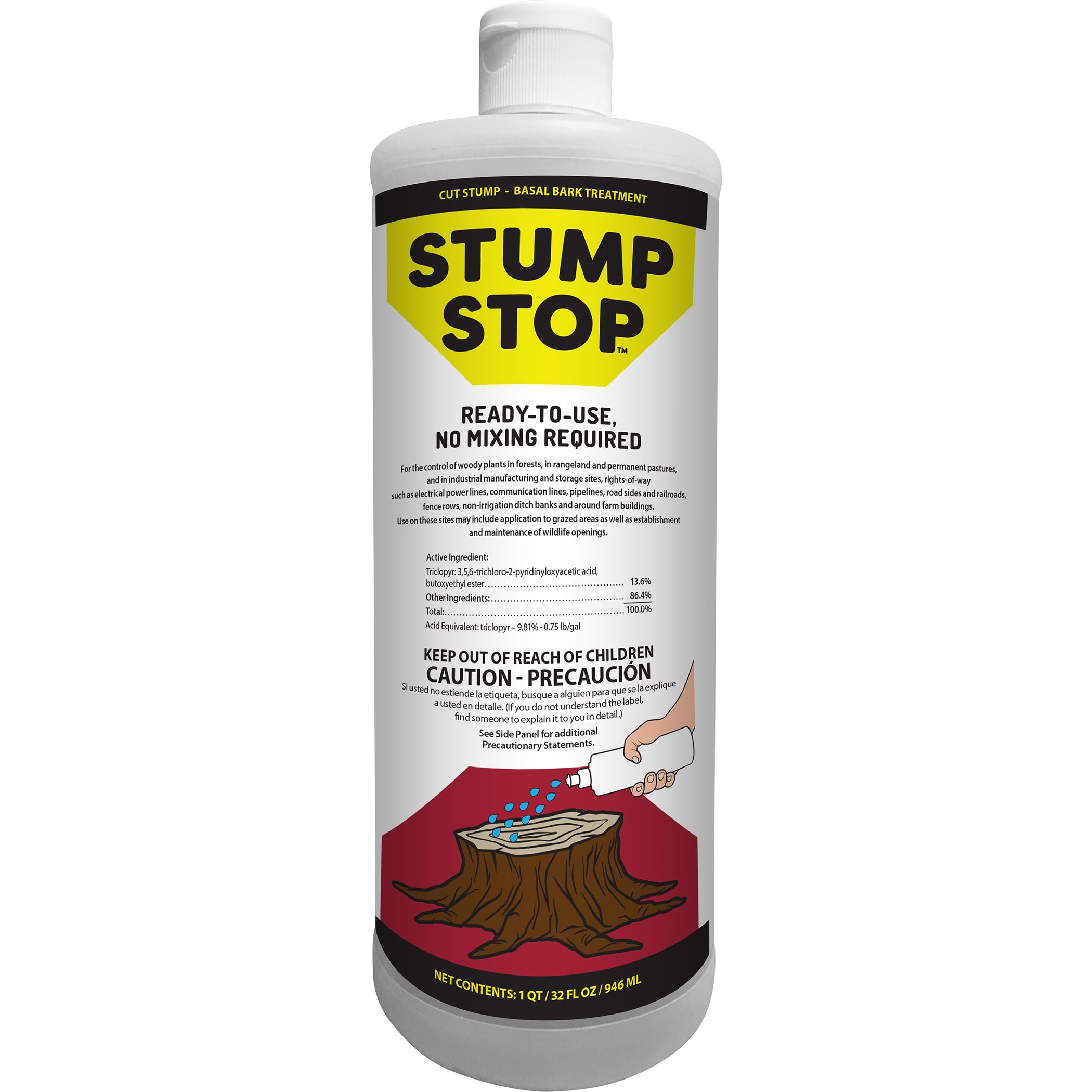 RMI 32oz Stump Stop Triclopyr — priced per each; minimum 12; multiples of 12