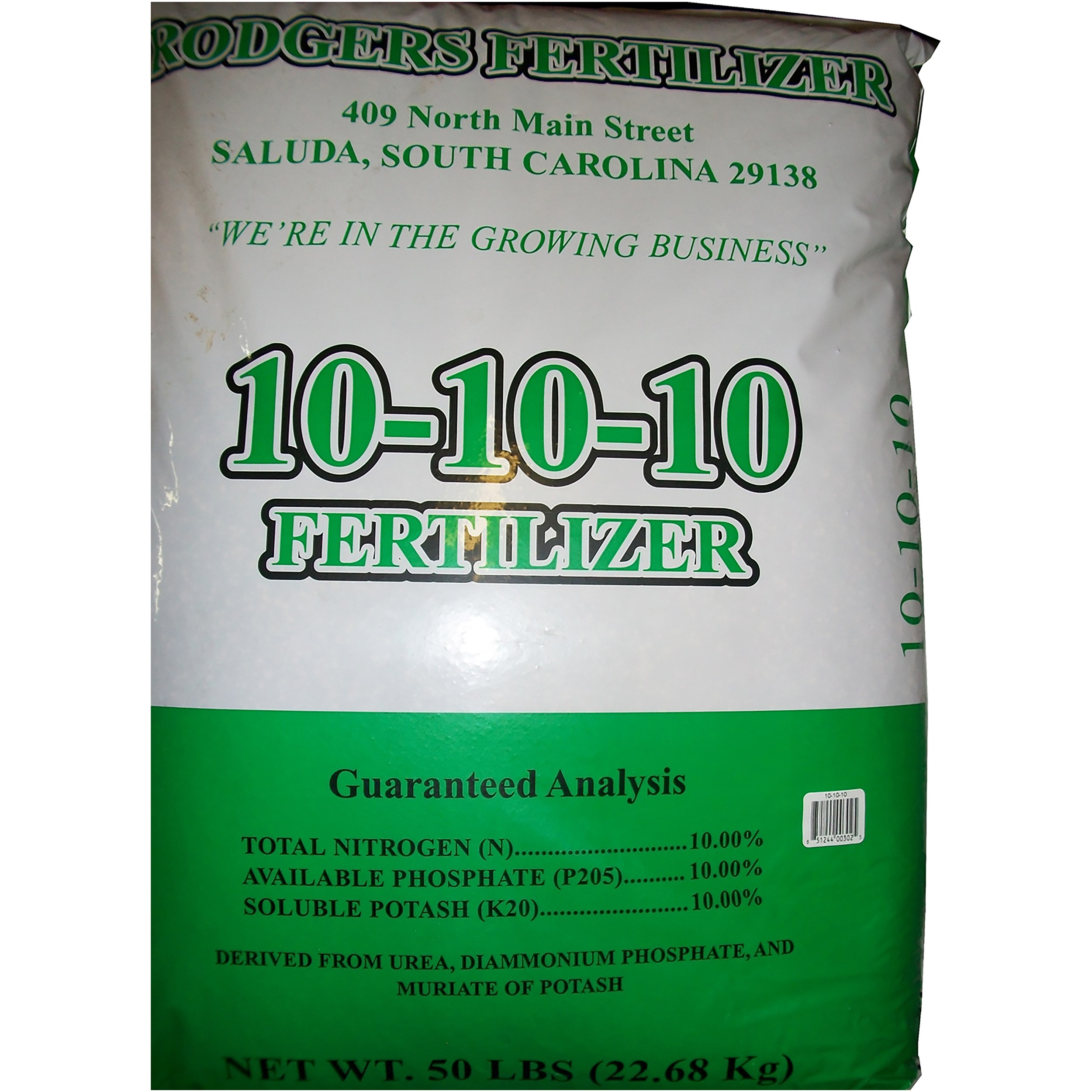 Rodgers 50# 10-10-10 Fertilizer