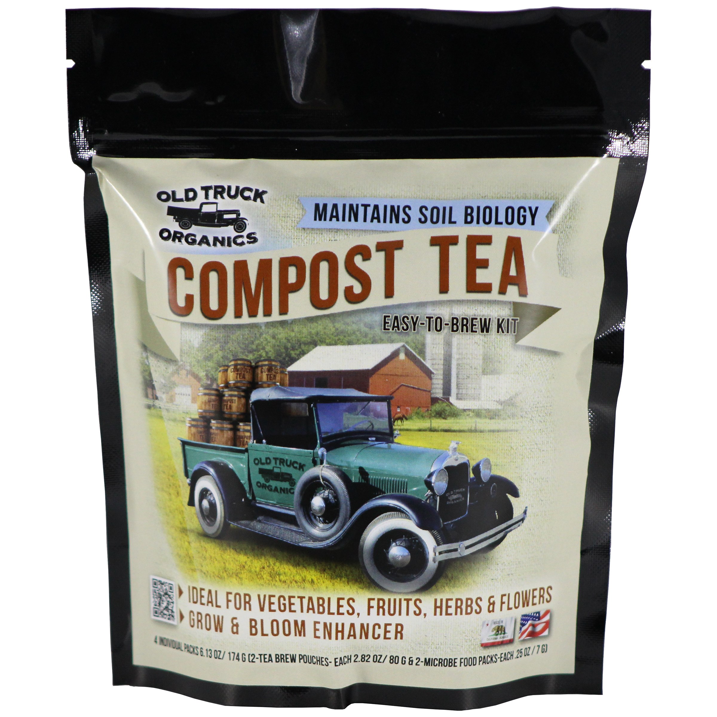Old Truck Organics.3# Compost Tea Brew 80 Gram — Single Unit