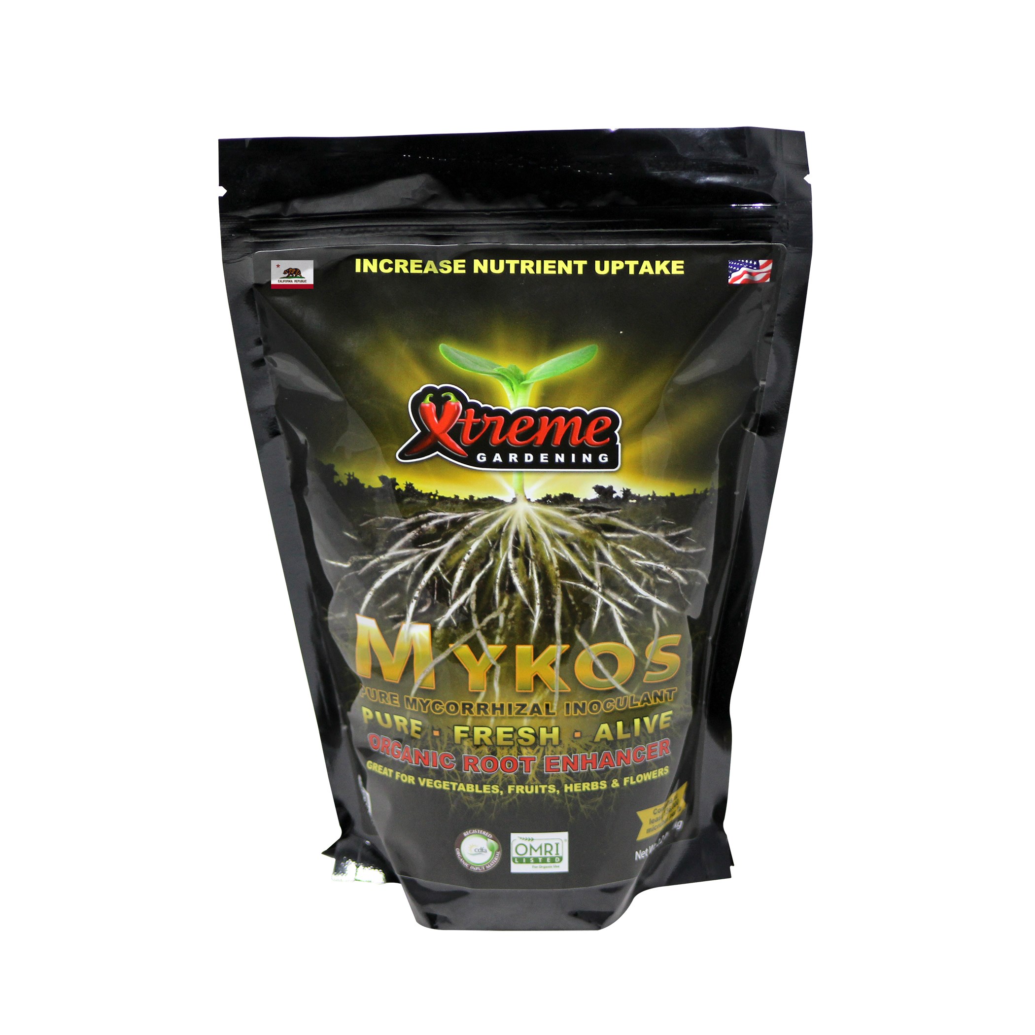 Xtreme Gardening 2.2# Mykos — priced per each; minimum 6; multiples of 6