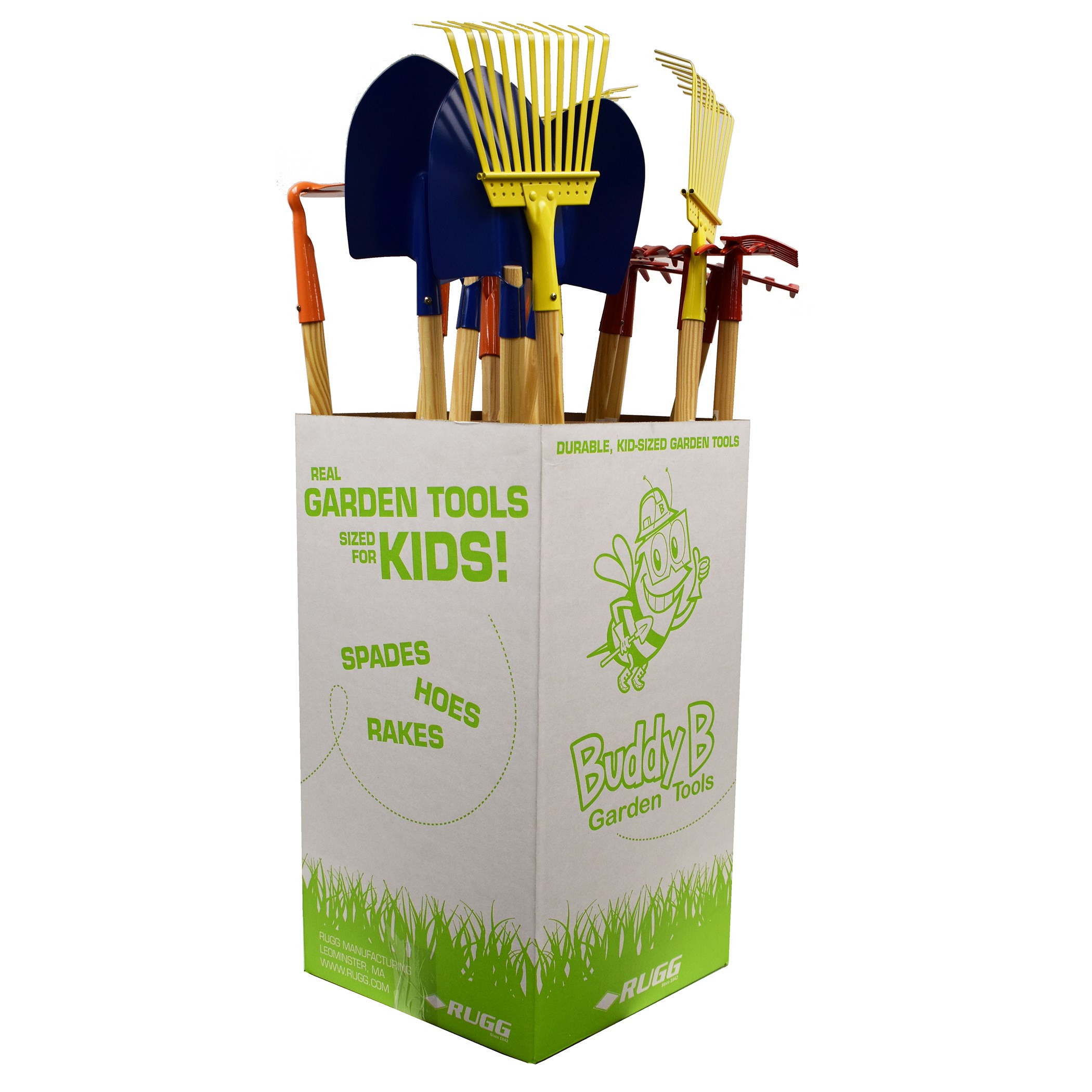 Buddy B 24pc Buddy B Long Handle Kids Display