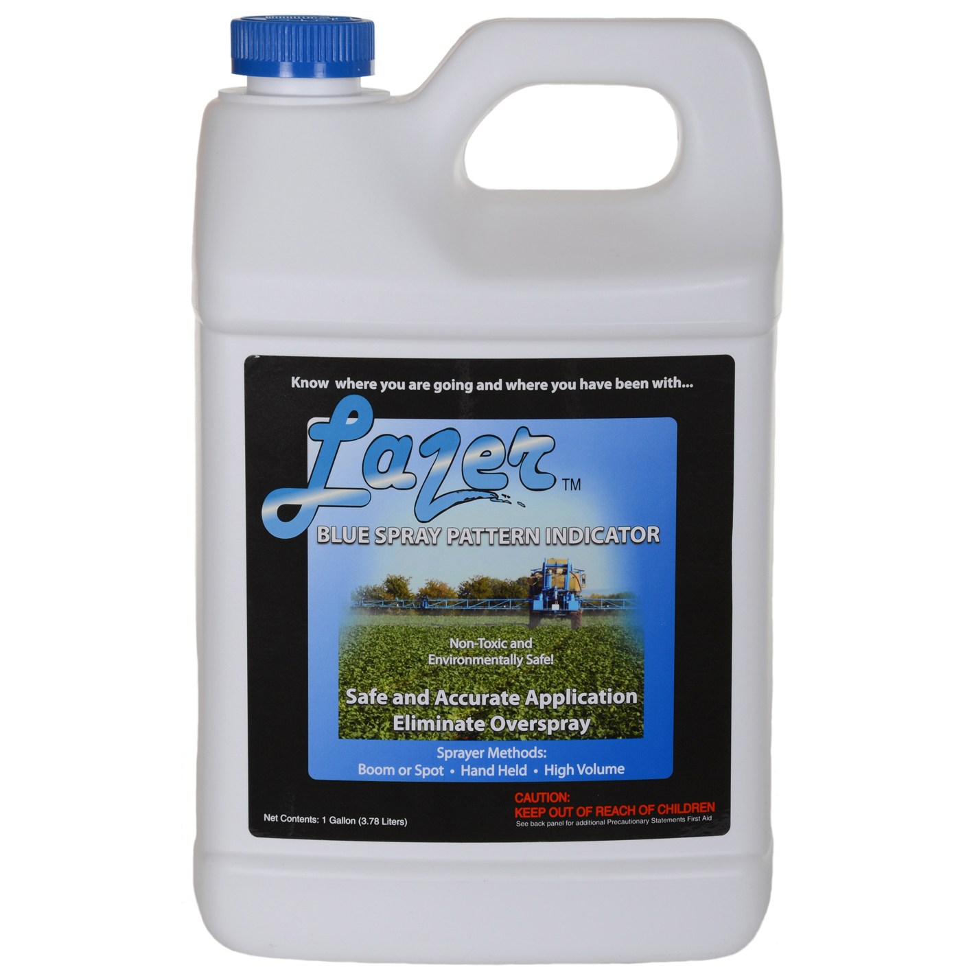 Sanco 1gal Lazer Spray Pattern Indicator — priced per each; minimum 4; multiples of 4