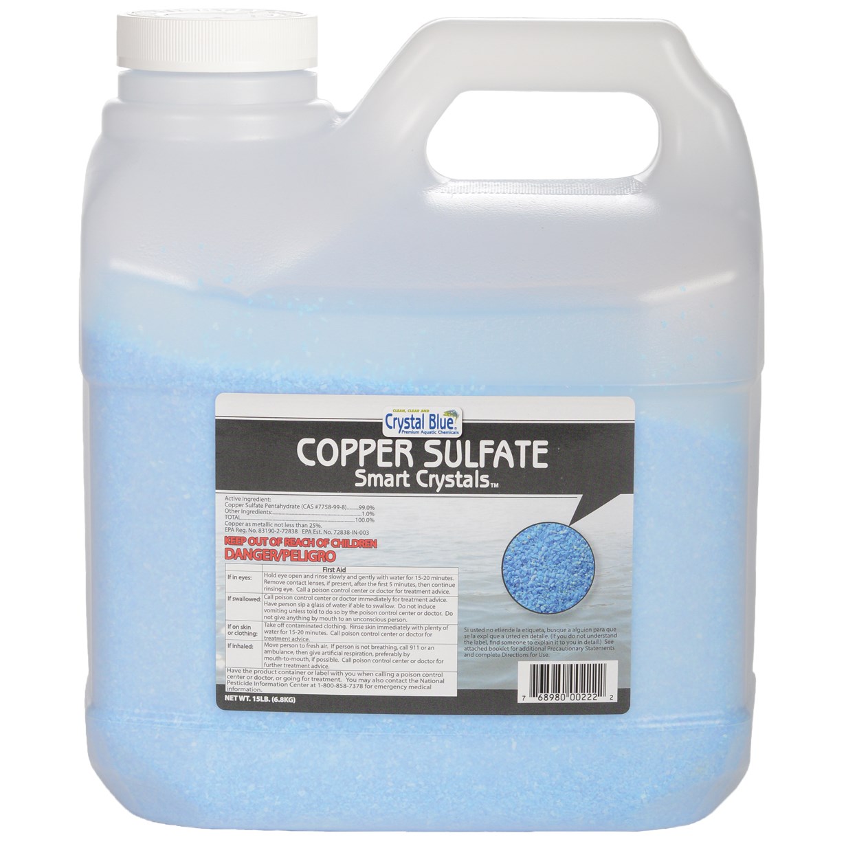 Sanco 15# Copper Sulfate — priced per each; minimum 2; multiples of 2