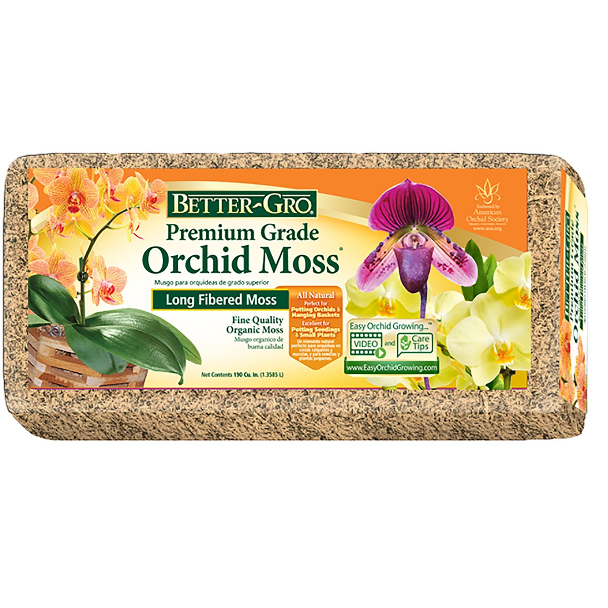 Better Gro Orchid Moss — priced per each; minimum 12; multiples of 12