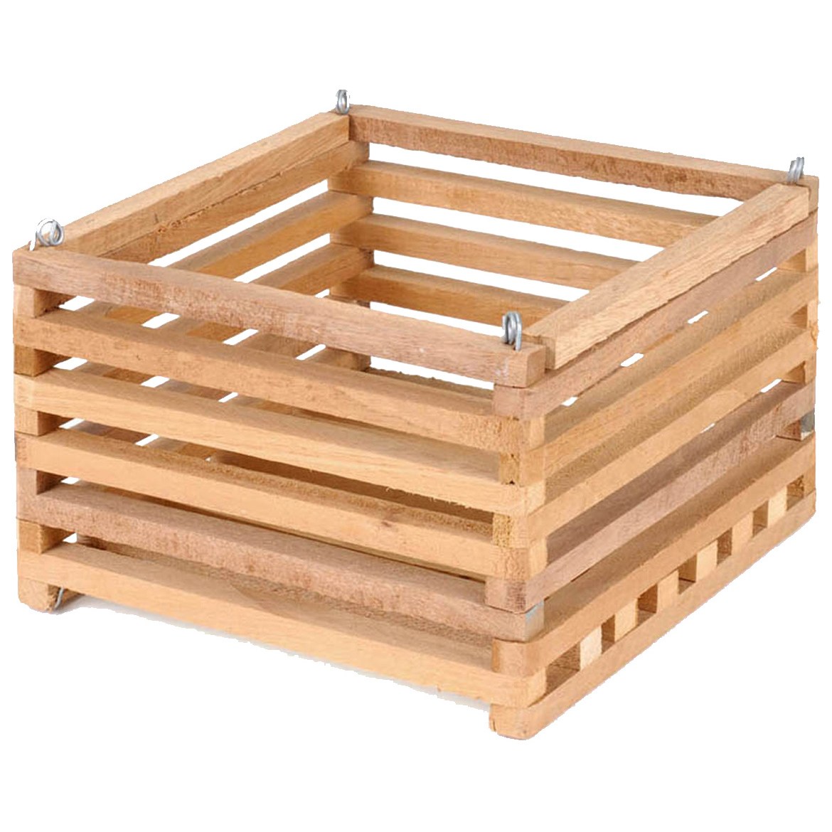 Better Gro 8" Sq Cedar Basket — priced per each; minimum 10; multiples of 10