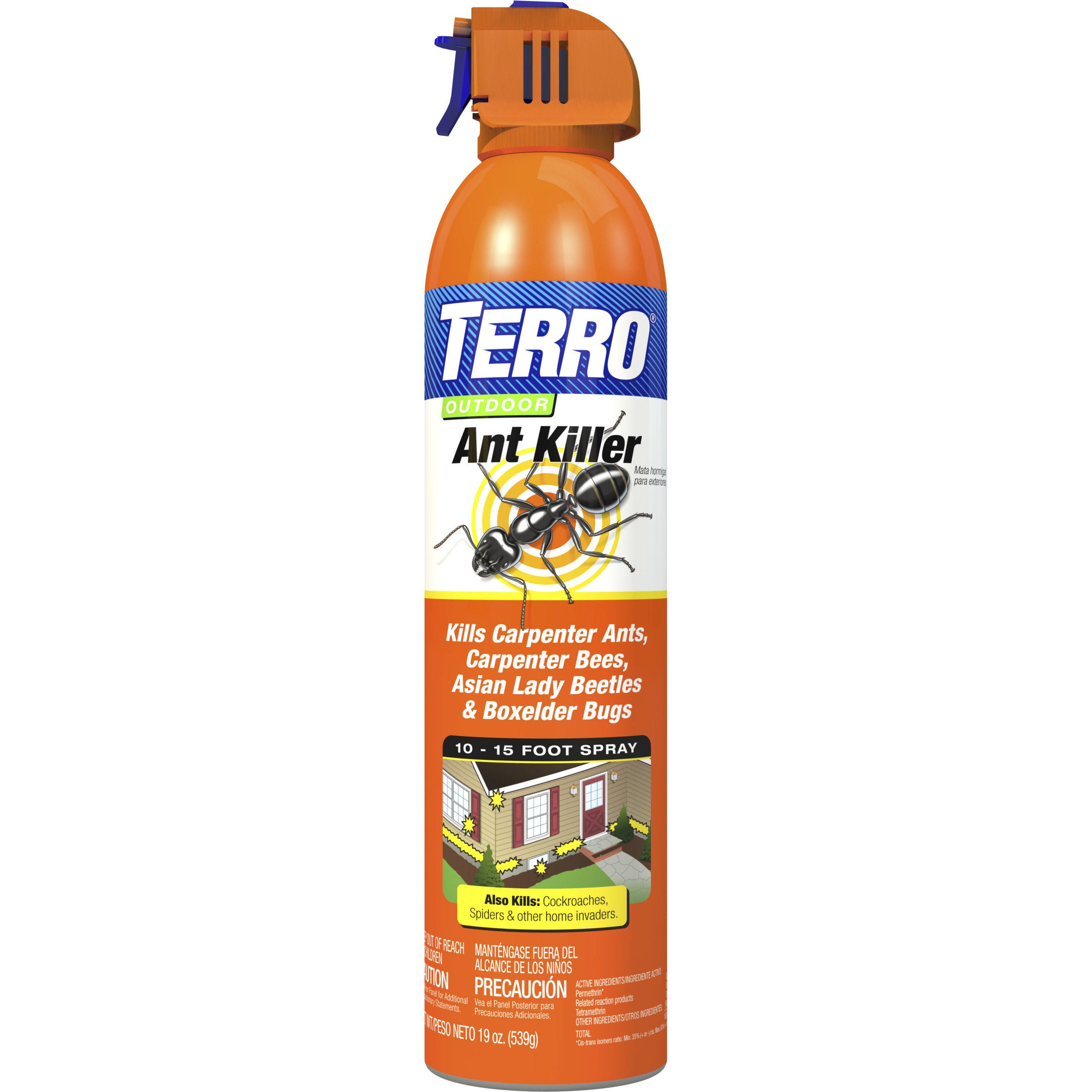 TERRO 19oz Outdoor Ant Killer Aerosol — priced per each; minimum 6; multiples of 6