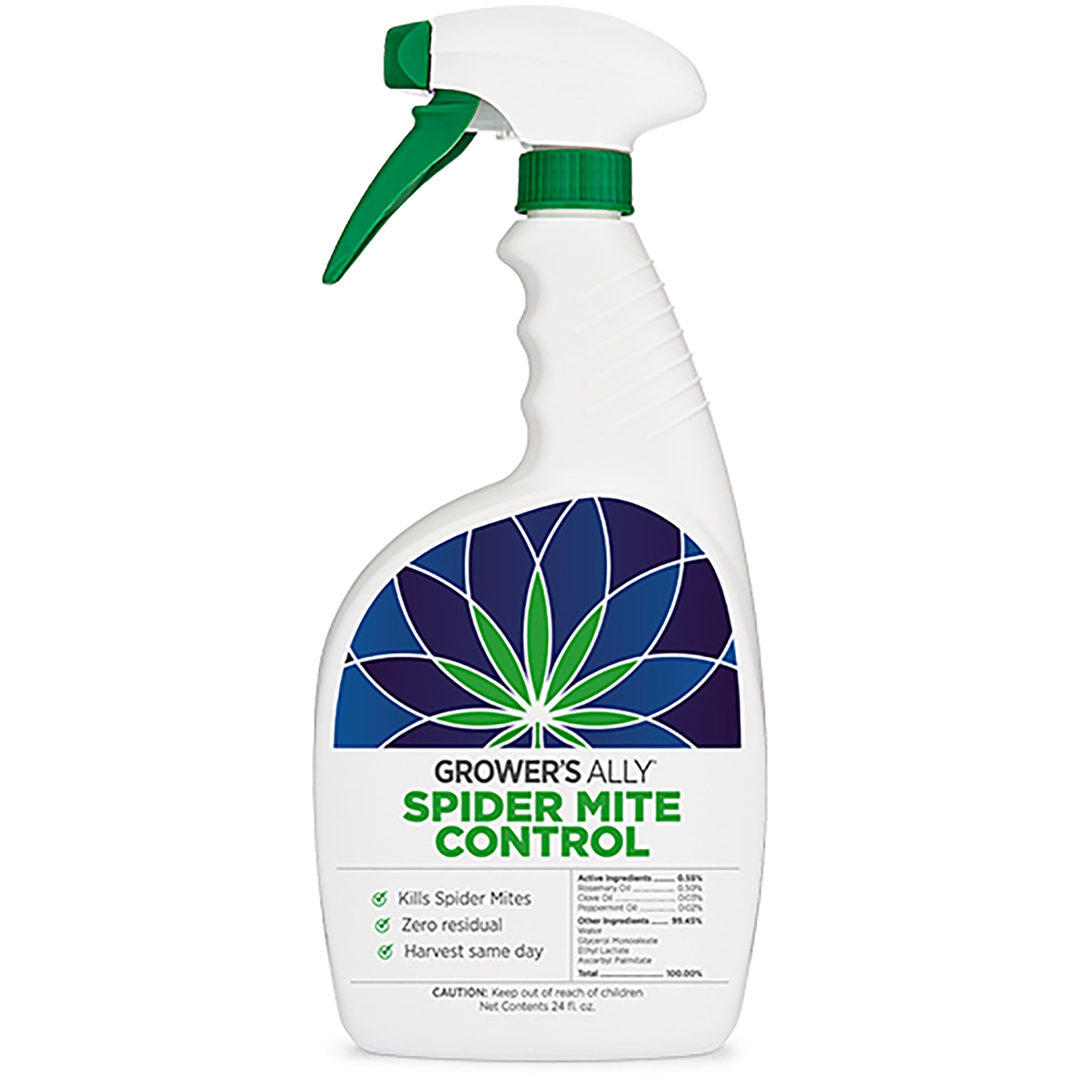 Grower's Ally 24oz Spider Mite Control RTU — priced per each; minimum 6; multiples of 6