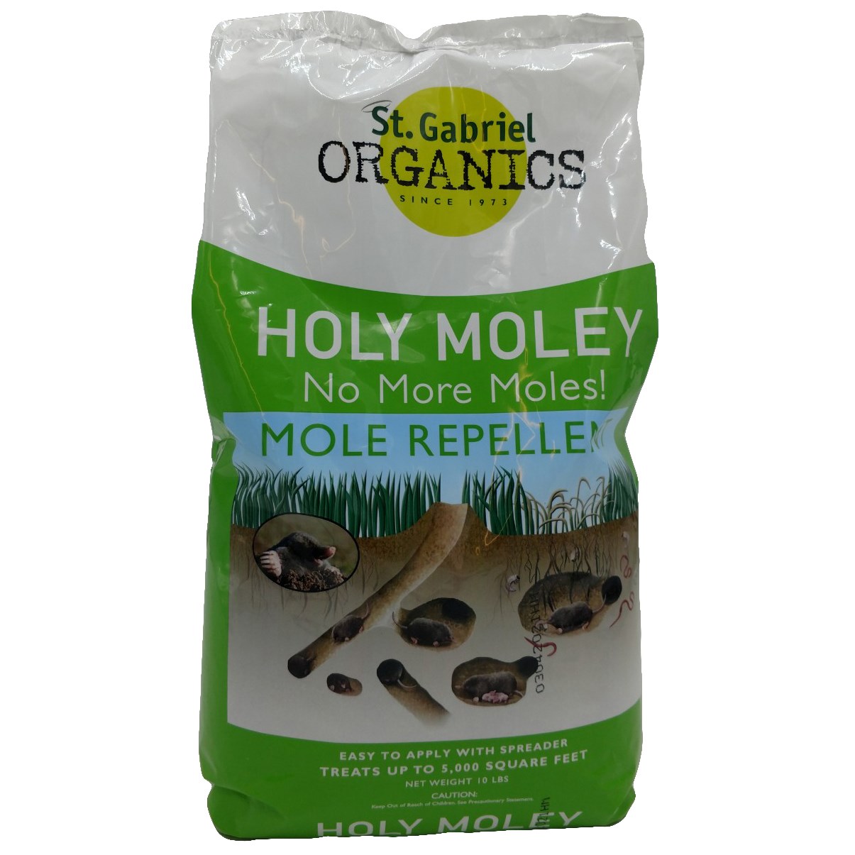 St Gabriel 30pc 10# Holy Moley Mole Repellent Mini Pallet