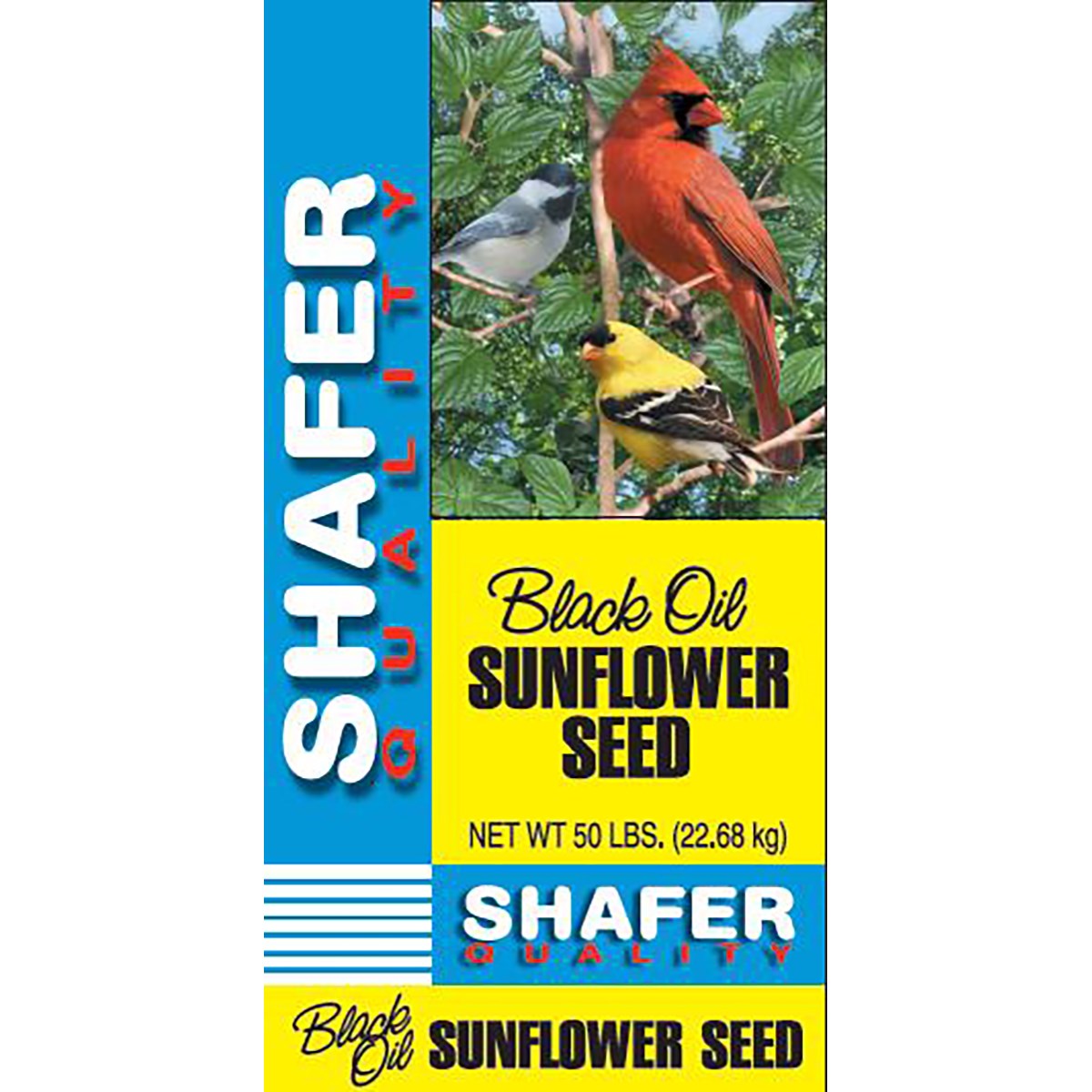 Sunflower, Shafer Small Black Oil Generic 50lb