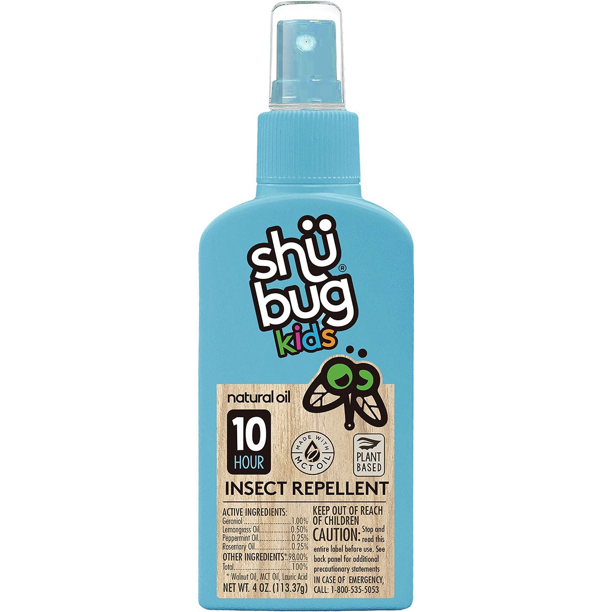 Shubug 4oz Kids Pump Insect Repellent — priced per each; minimum 8; multiples of 8