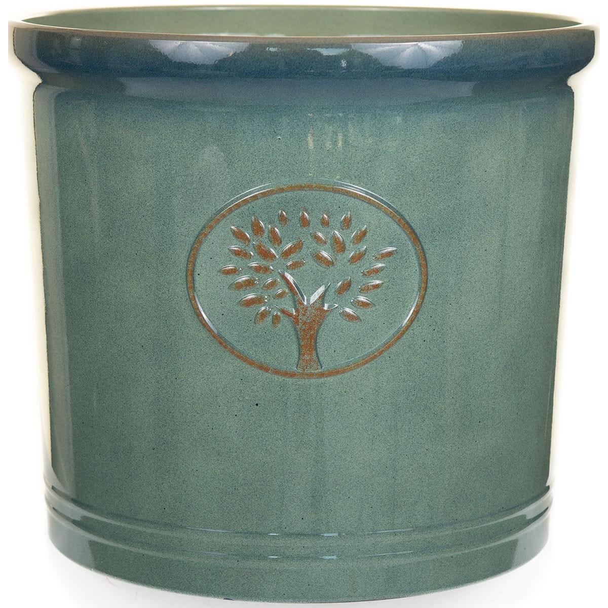 Sun Ceramica 12" Cotswold Cylinder Aqua