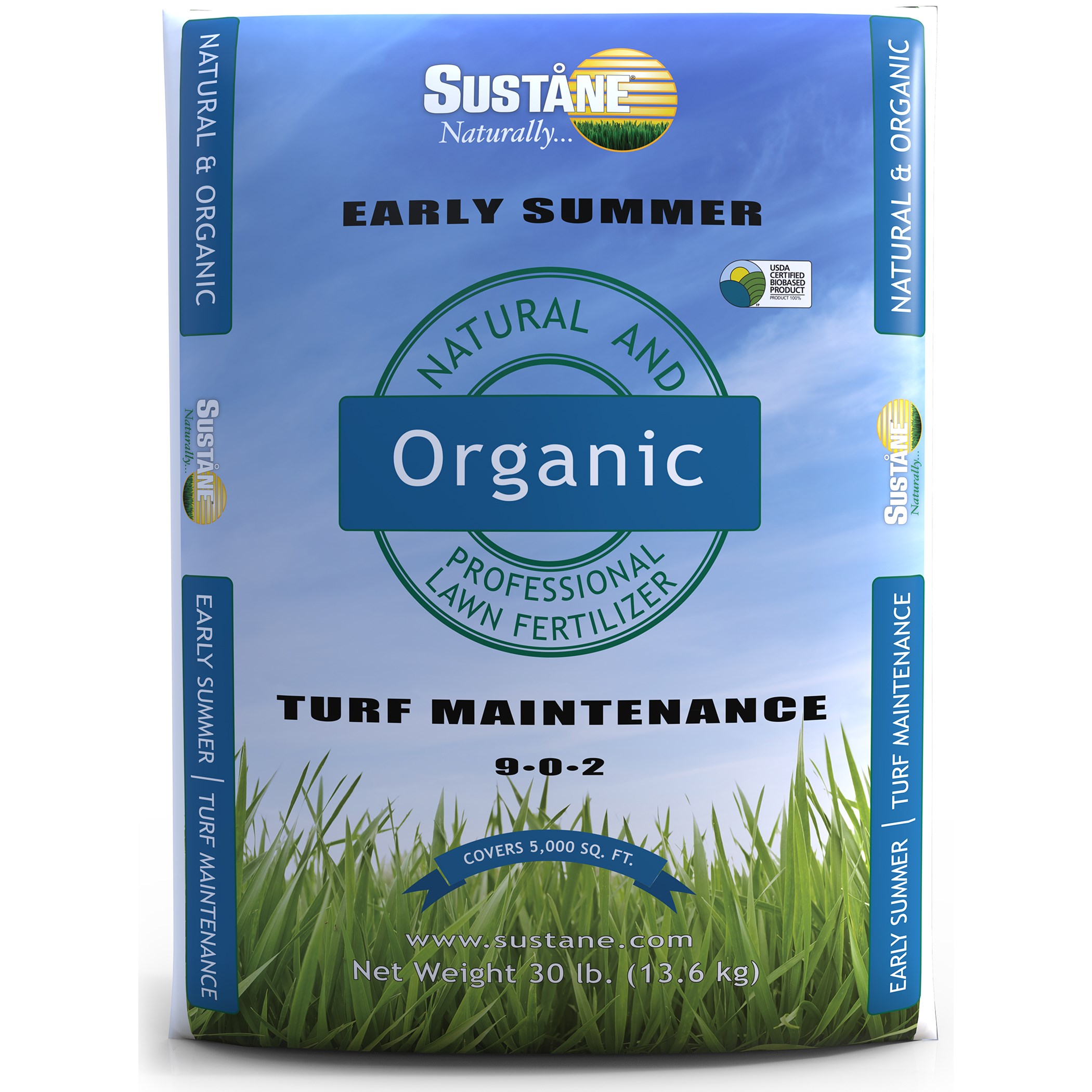 Sustane 30# 9-0-2 Early Summer — Single Unit